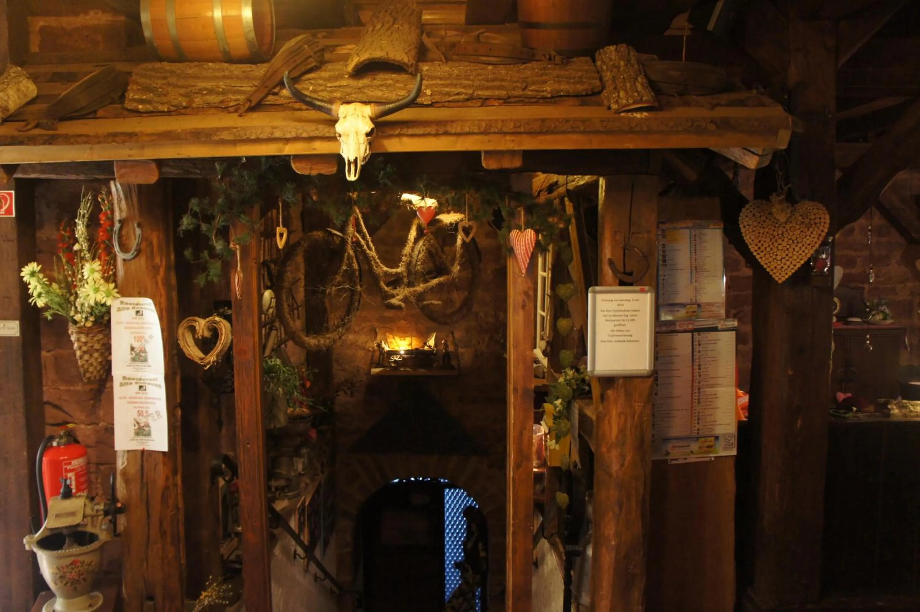 Decorative detail in Landhotel Engel