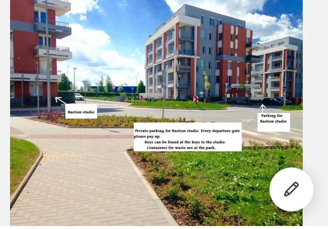 Property building in Bastien Studio near Airport