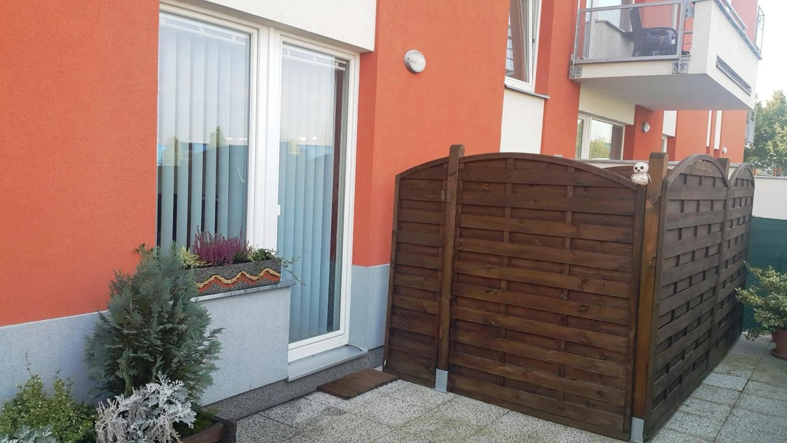 Balcony/Terrace in Bastien Studio near Airport