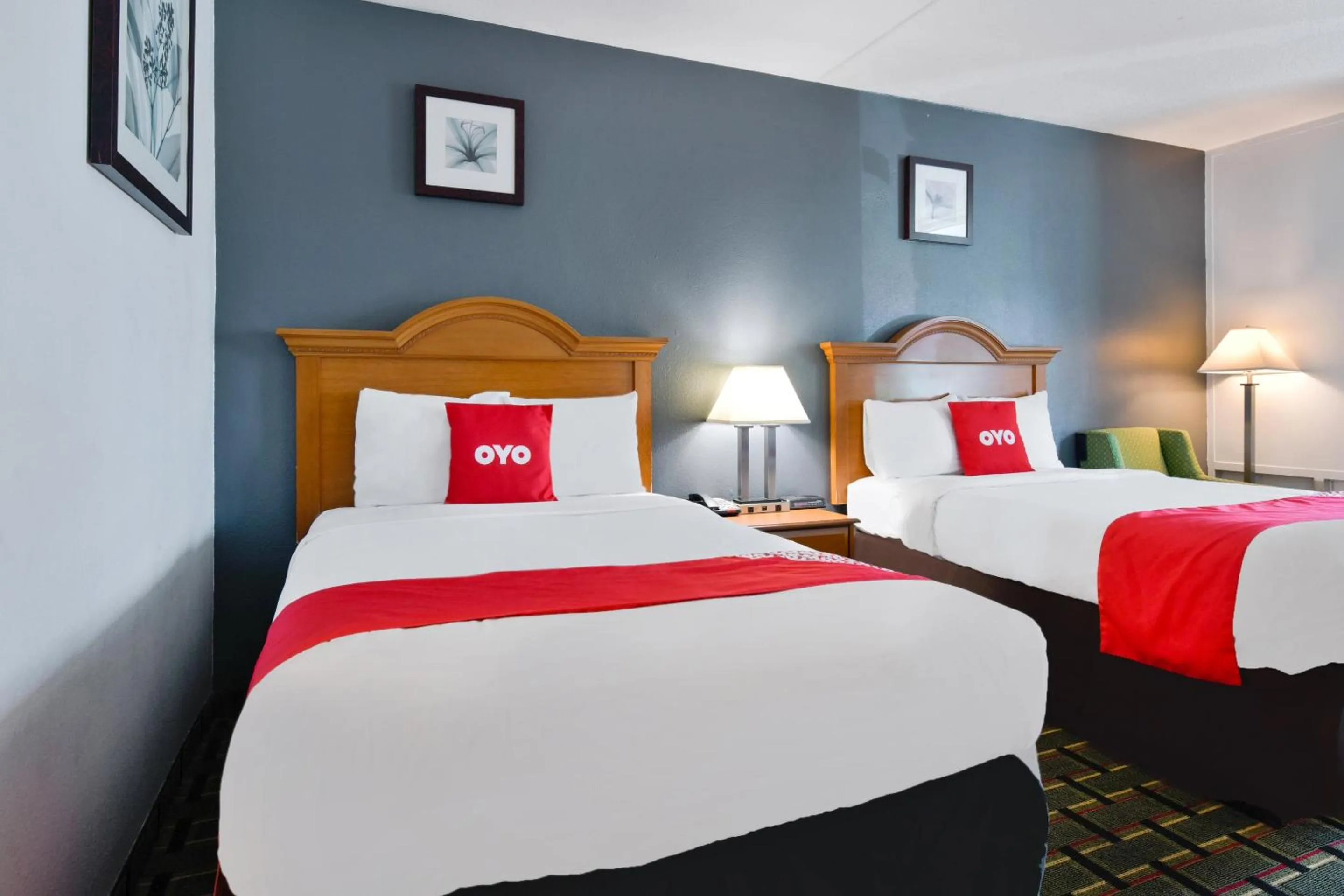 Bedroom, Bed in OYO Hotel Lake Park-Valdosta I-75, Exit 5