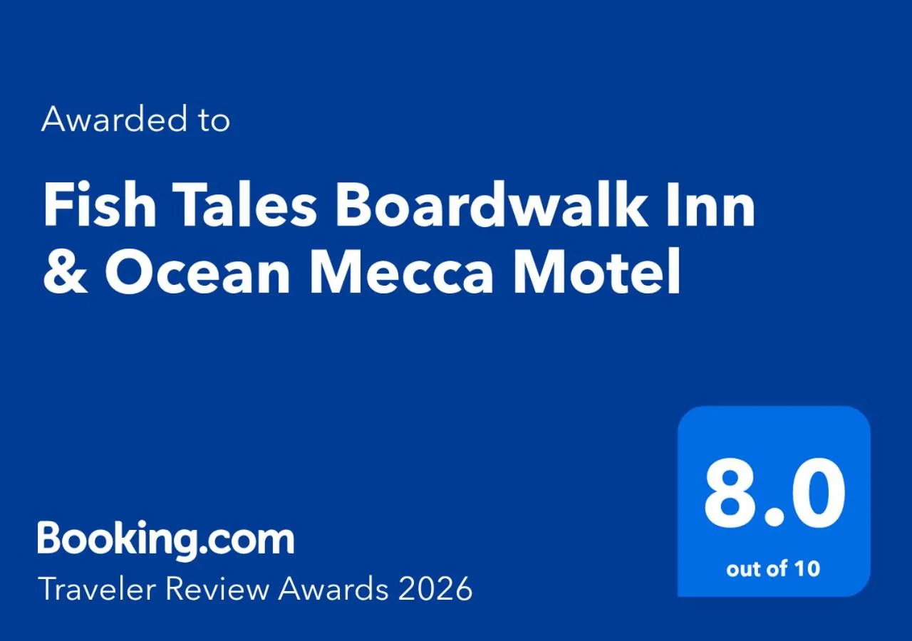 Certificate/Award in Fish Tales Boardwalk Inn & Ocean Mecca Motel