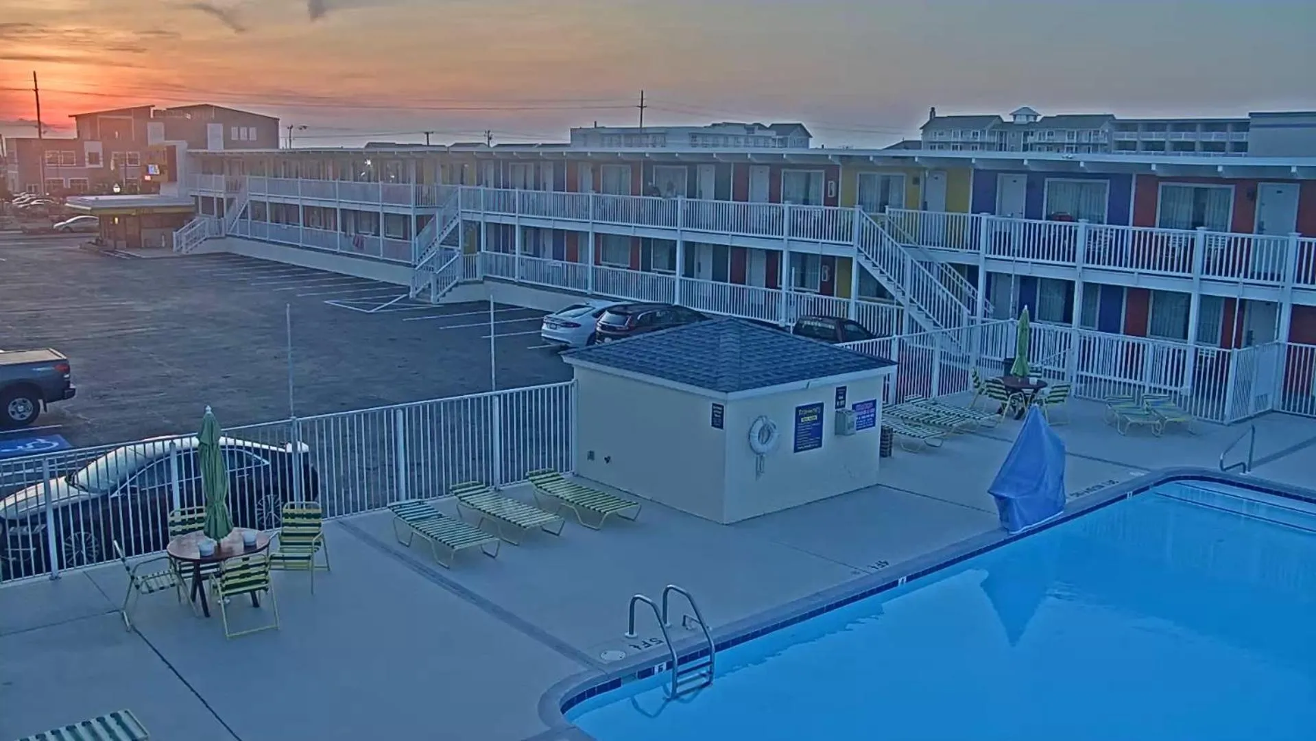 Property building in Fish Tales Boardwalk Inn & Ocean Mecca Motel