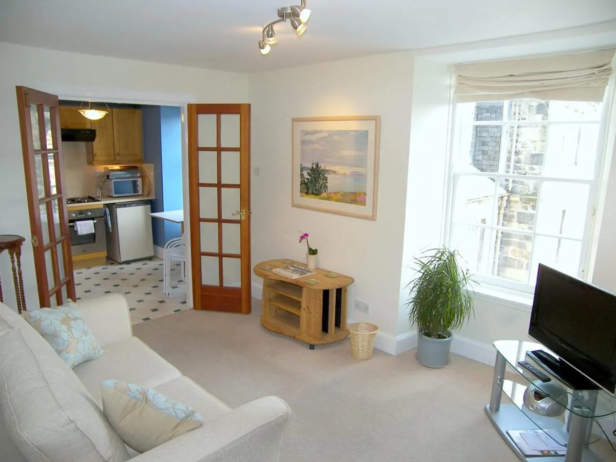 Living room in Royal Mile Apartment