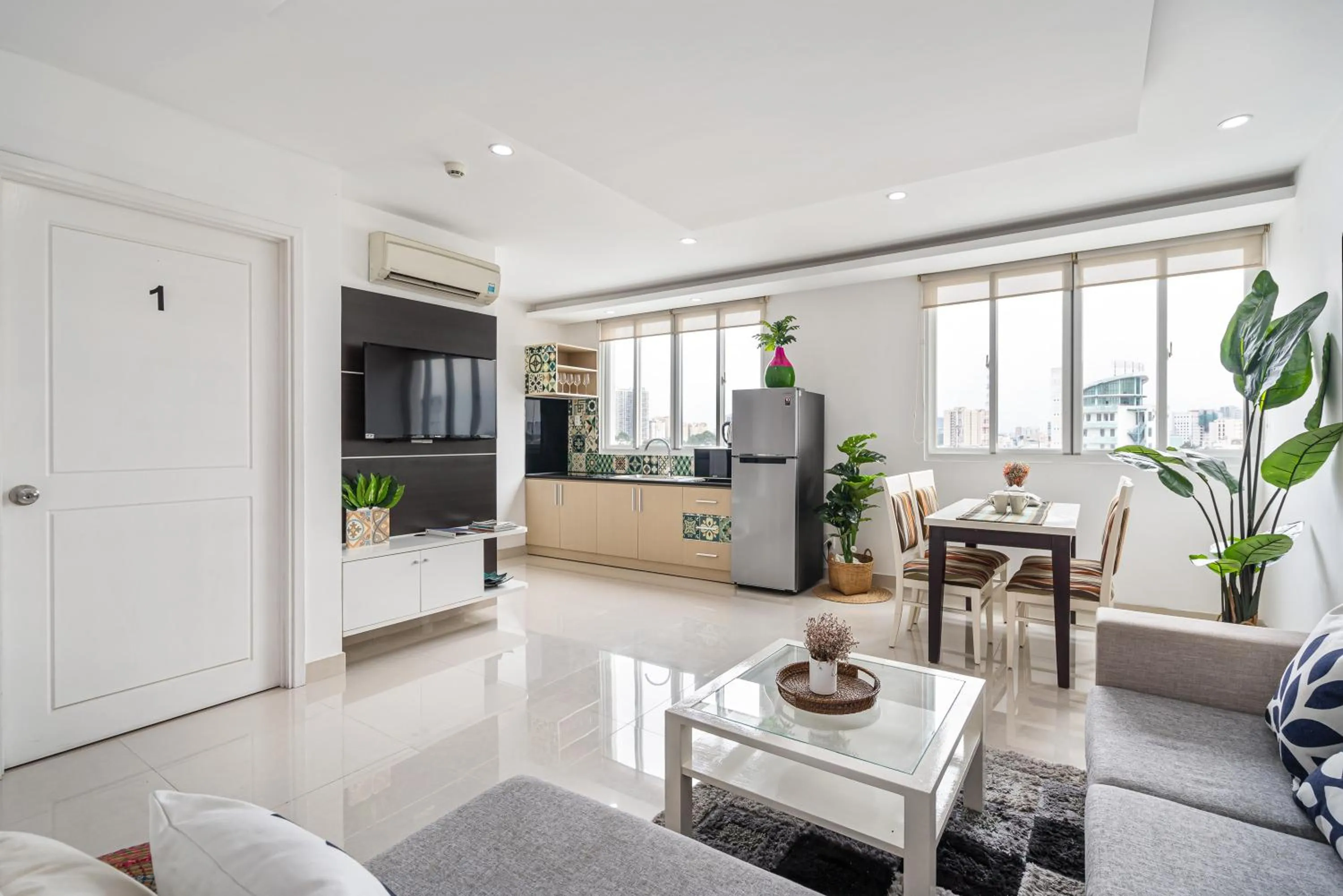 Balcony/Terrace in Alex House Saigon - Serviced Apartment