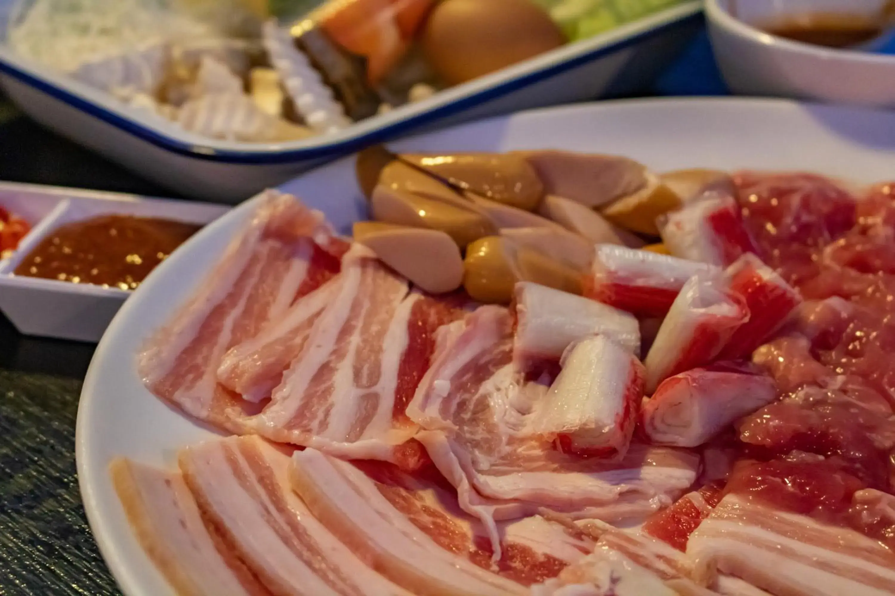 Food in Sangthong Resort at Chiang Klang Food in Sangthong Resort at Chiang Klang