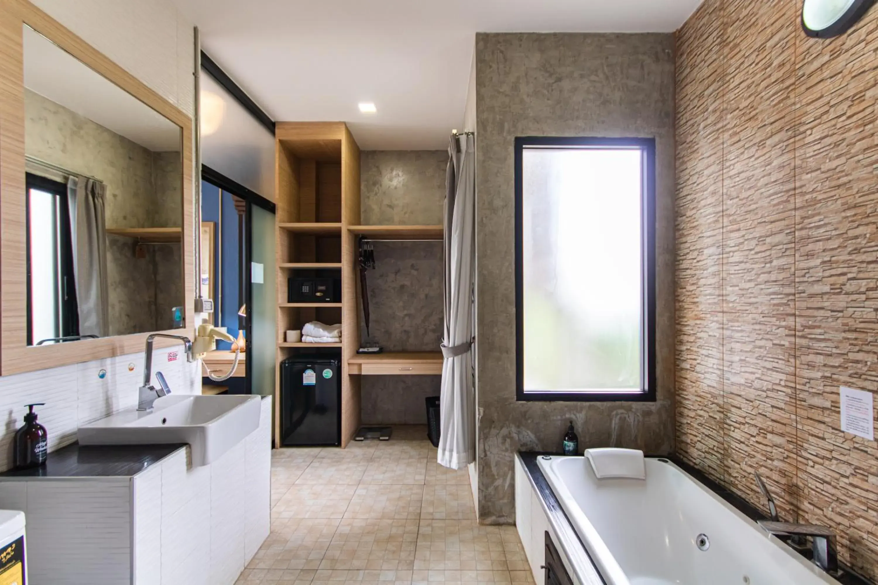 Bathroom in Sangthong Resort at Chiang Klang Bathroom in Sangthong Resort at Chiang Klang