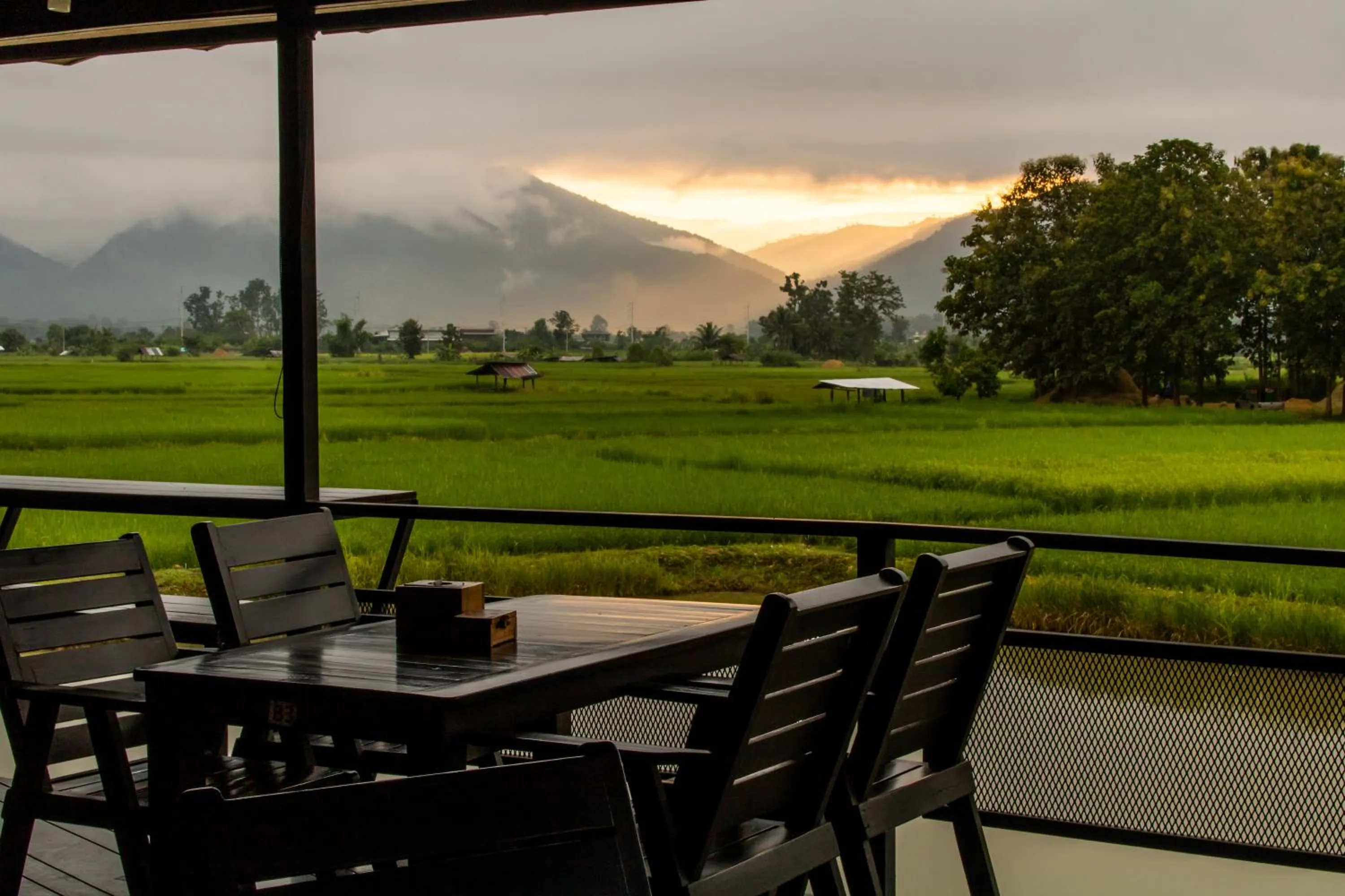 Restaurant/places to eat in Sangthong Resort at Chiang Klang