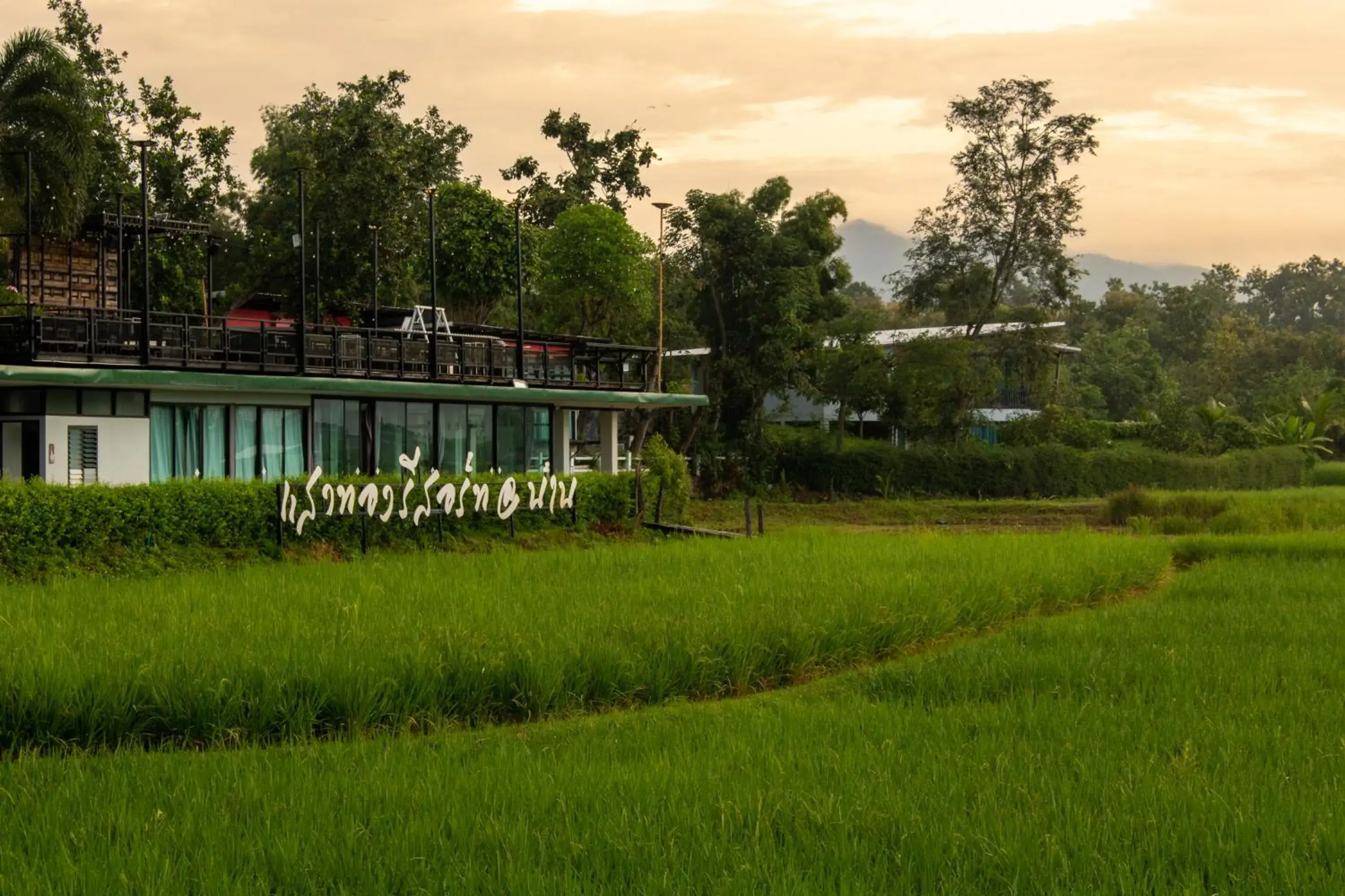 Property building in Sangthong Resort at Chiang Klang Property building in Sangthong Resort at Chiang Klang