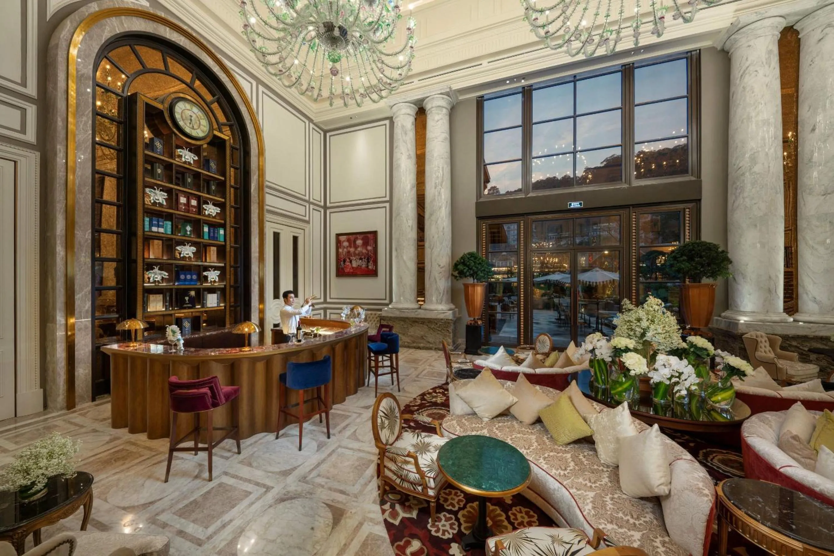 Lobby or reception in Hôtel de l'Amour Tam Đảo