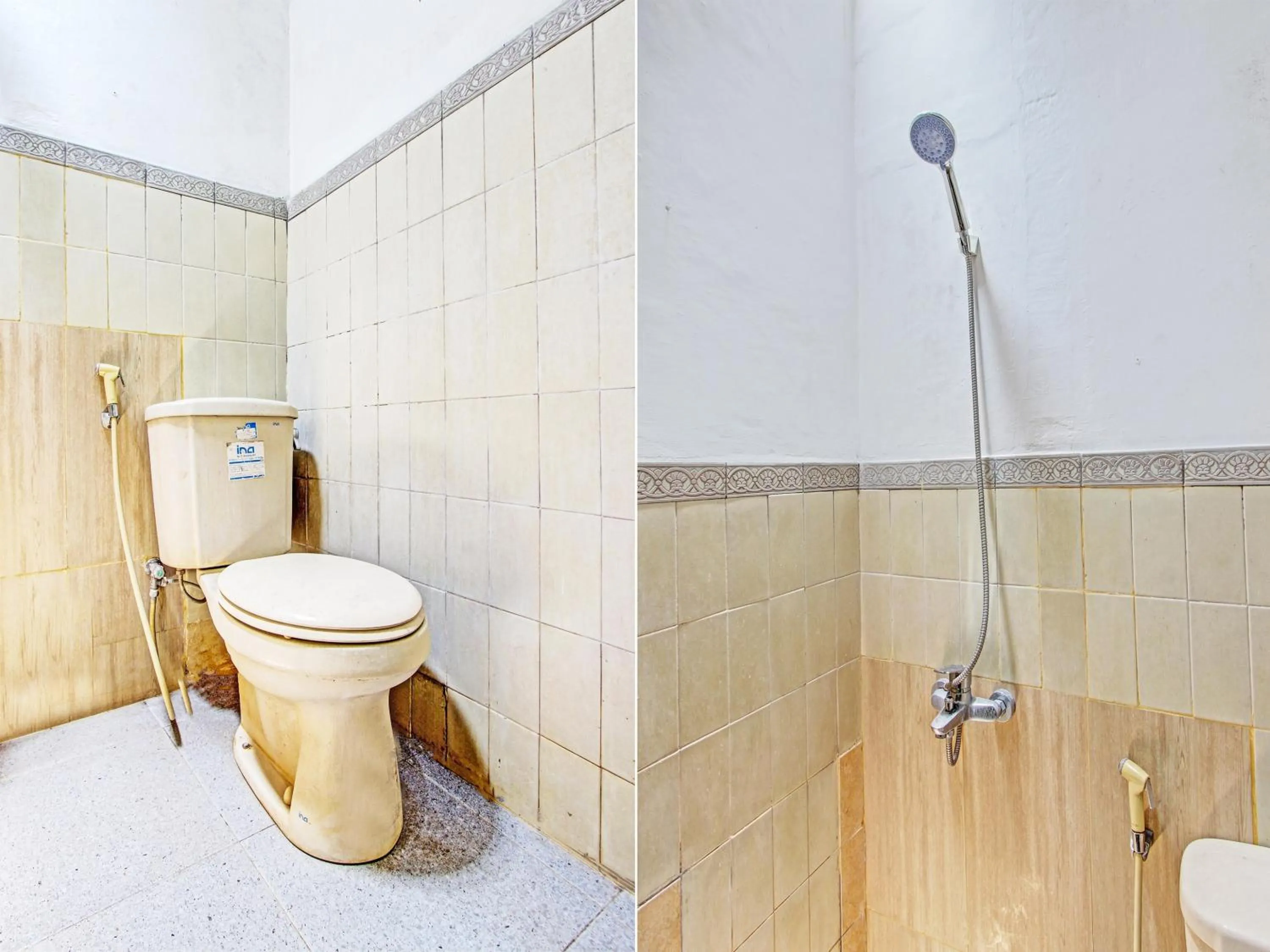 Bathroom in Hotel O Jaya Kusuma