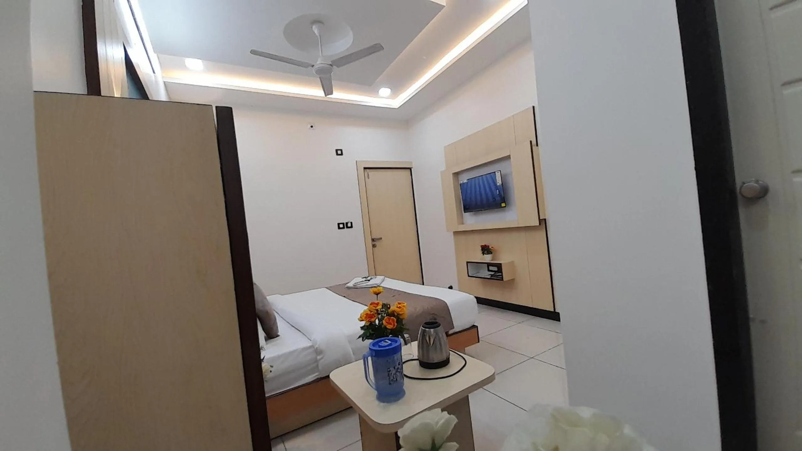 Bed in Hotel Sun Palace