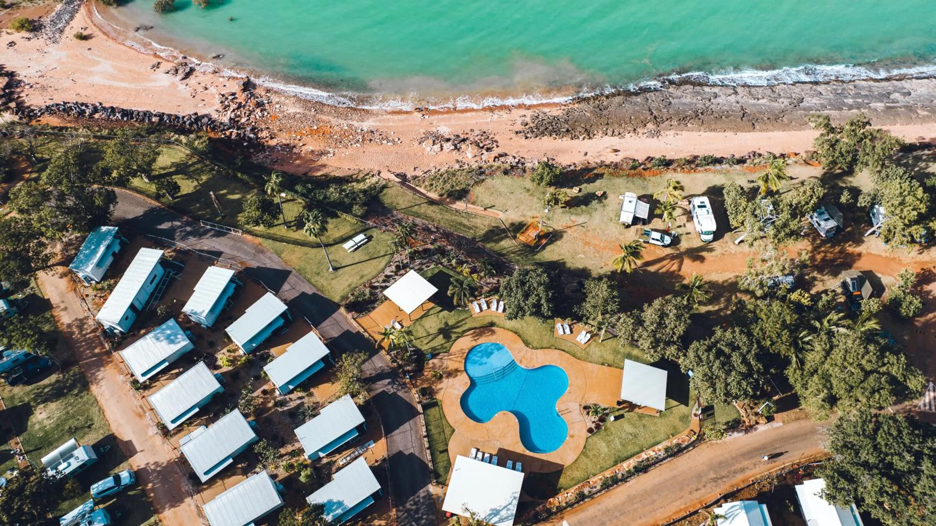 Bird's eye view in Discovery Parks - Broome