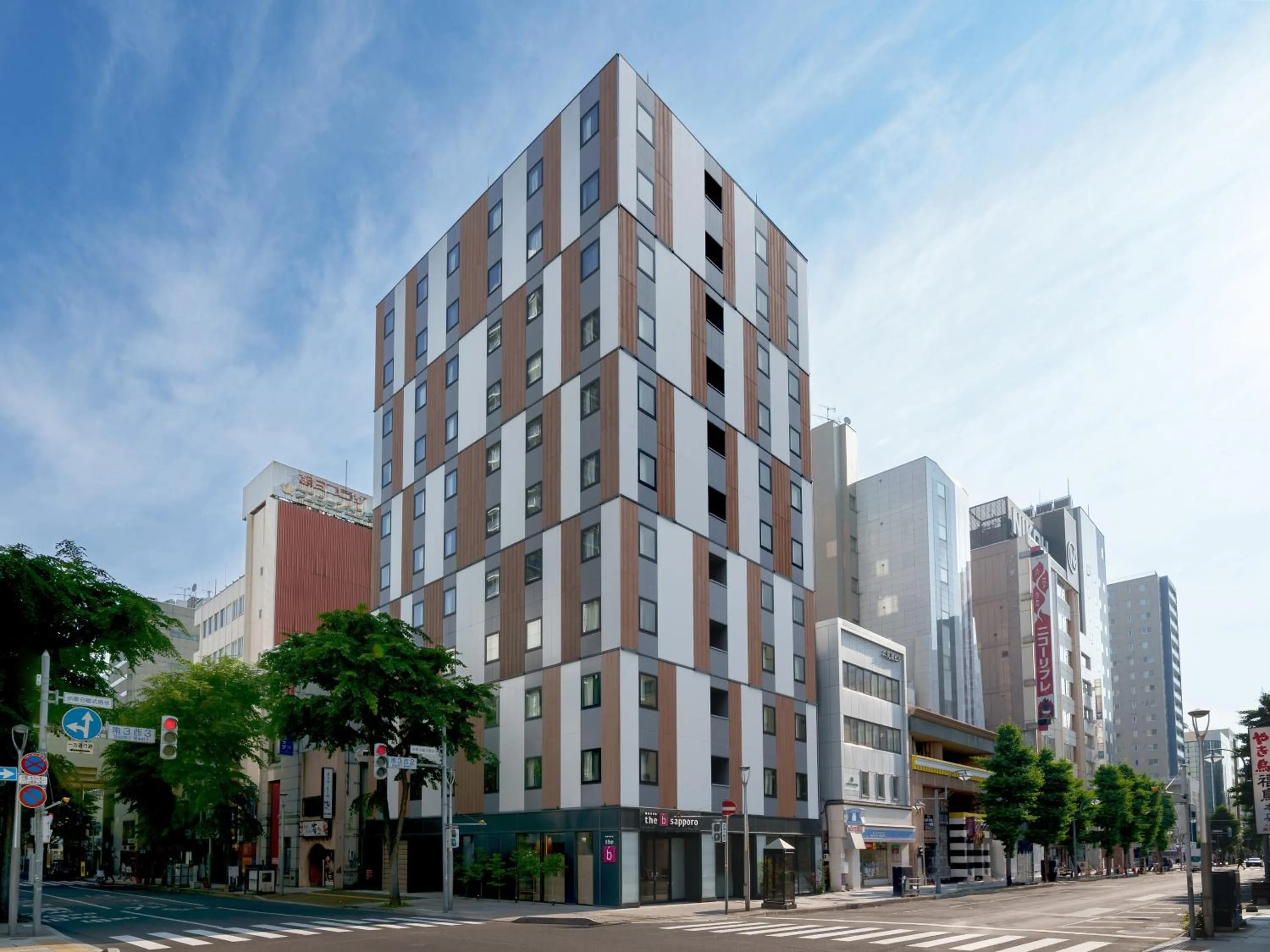 Property building in the b sapporo