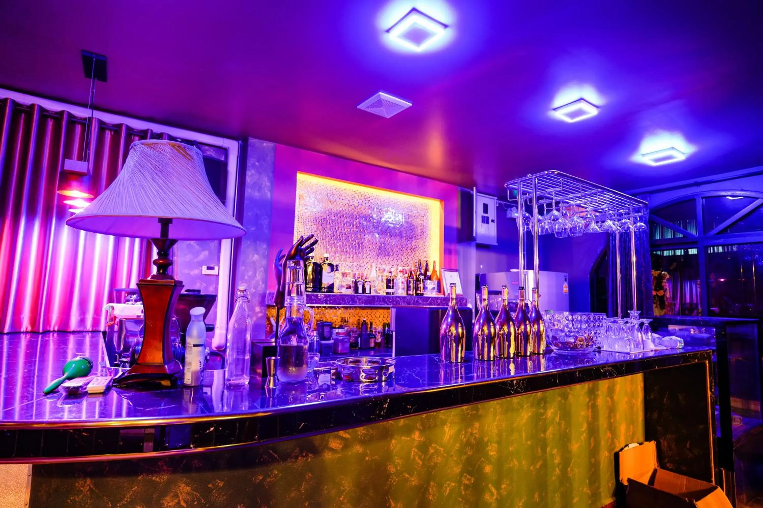 Lounge or bar in Happy Garden Resort Betong