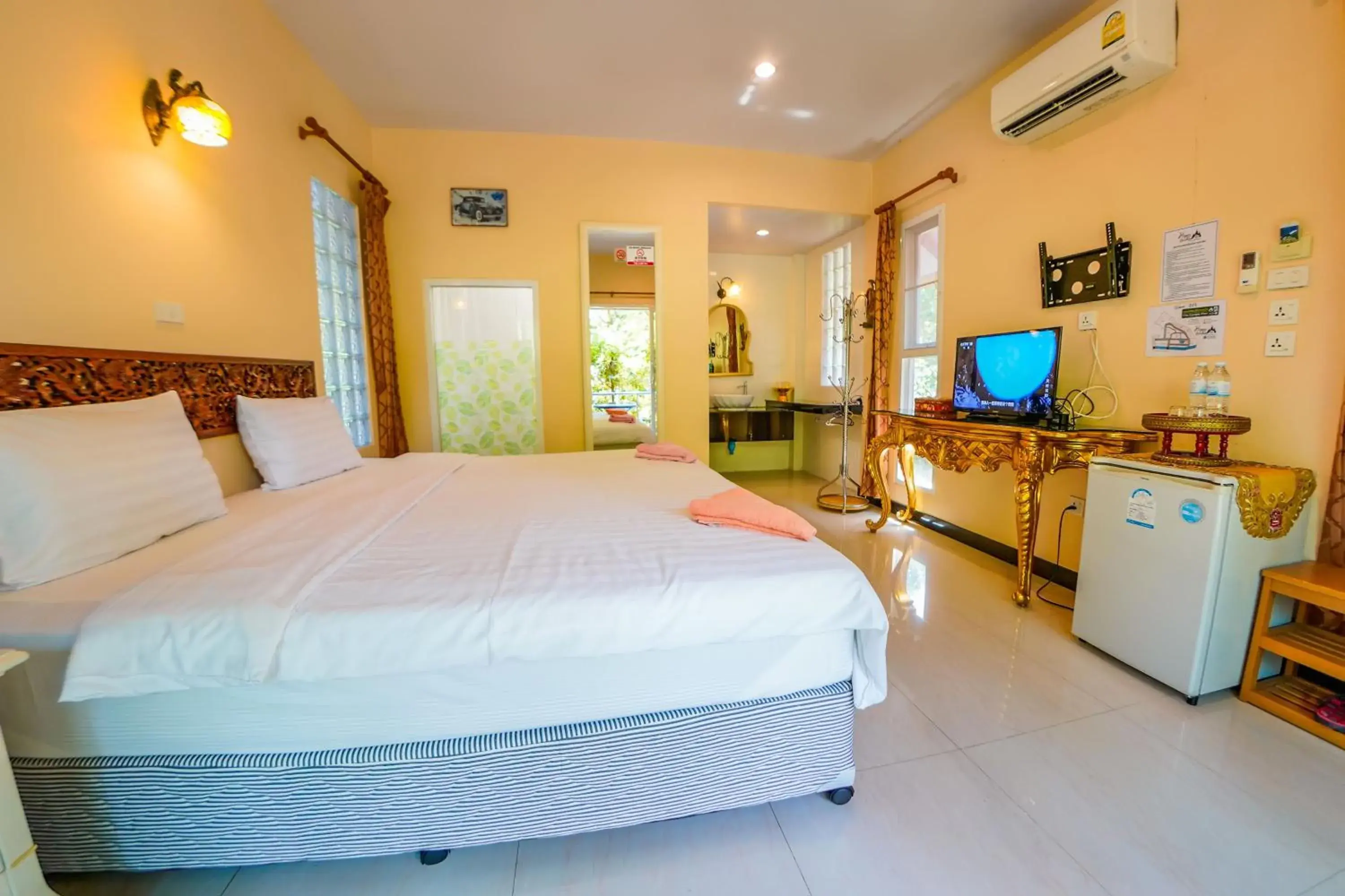 Bed in Happy Garden Resort Betong Bed in Happy Garden Resort Betong