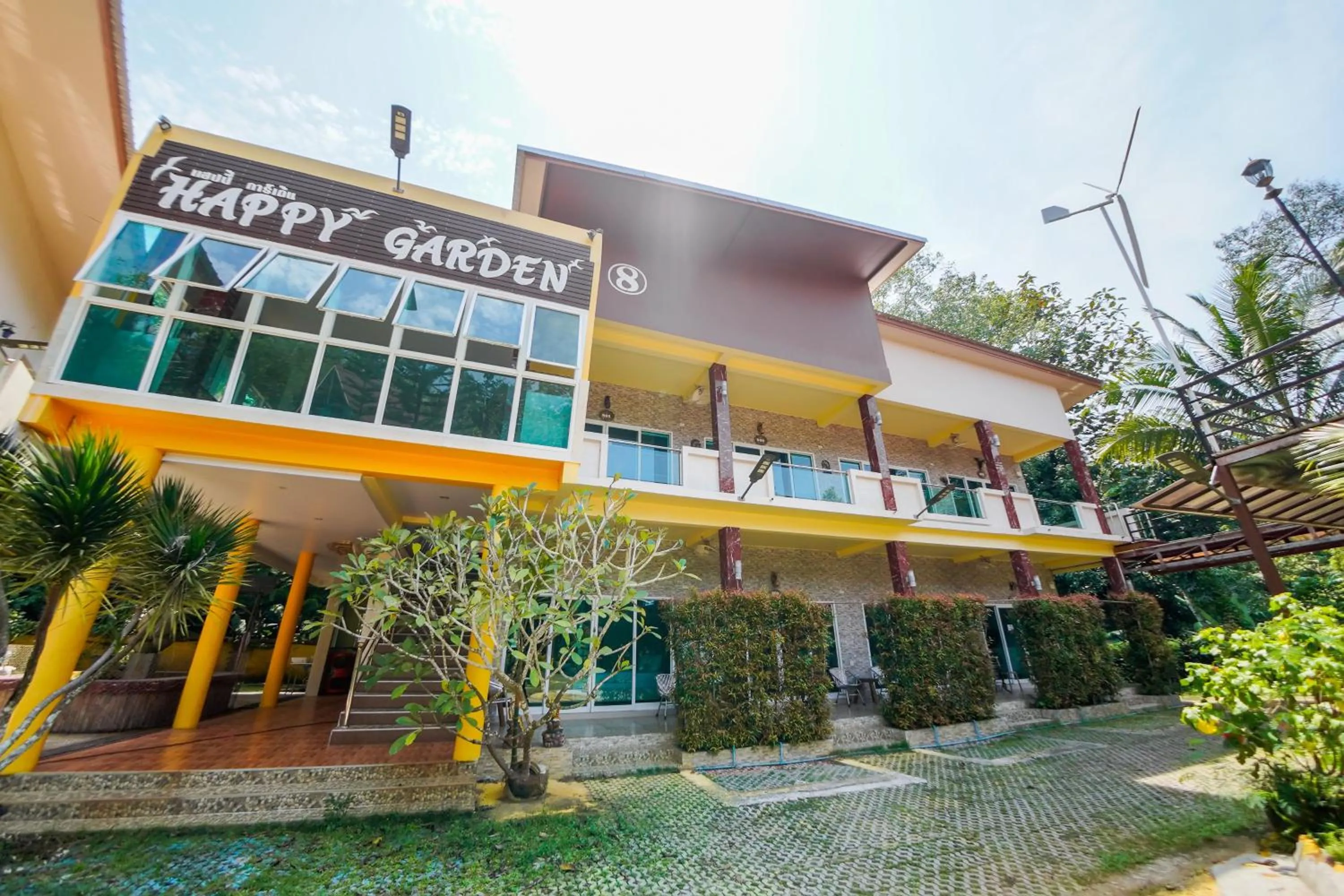 Property building in Happy Garden Resort Betong