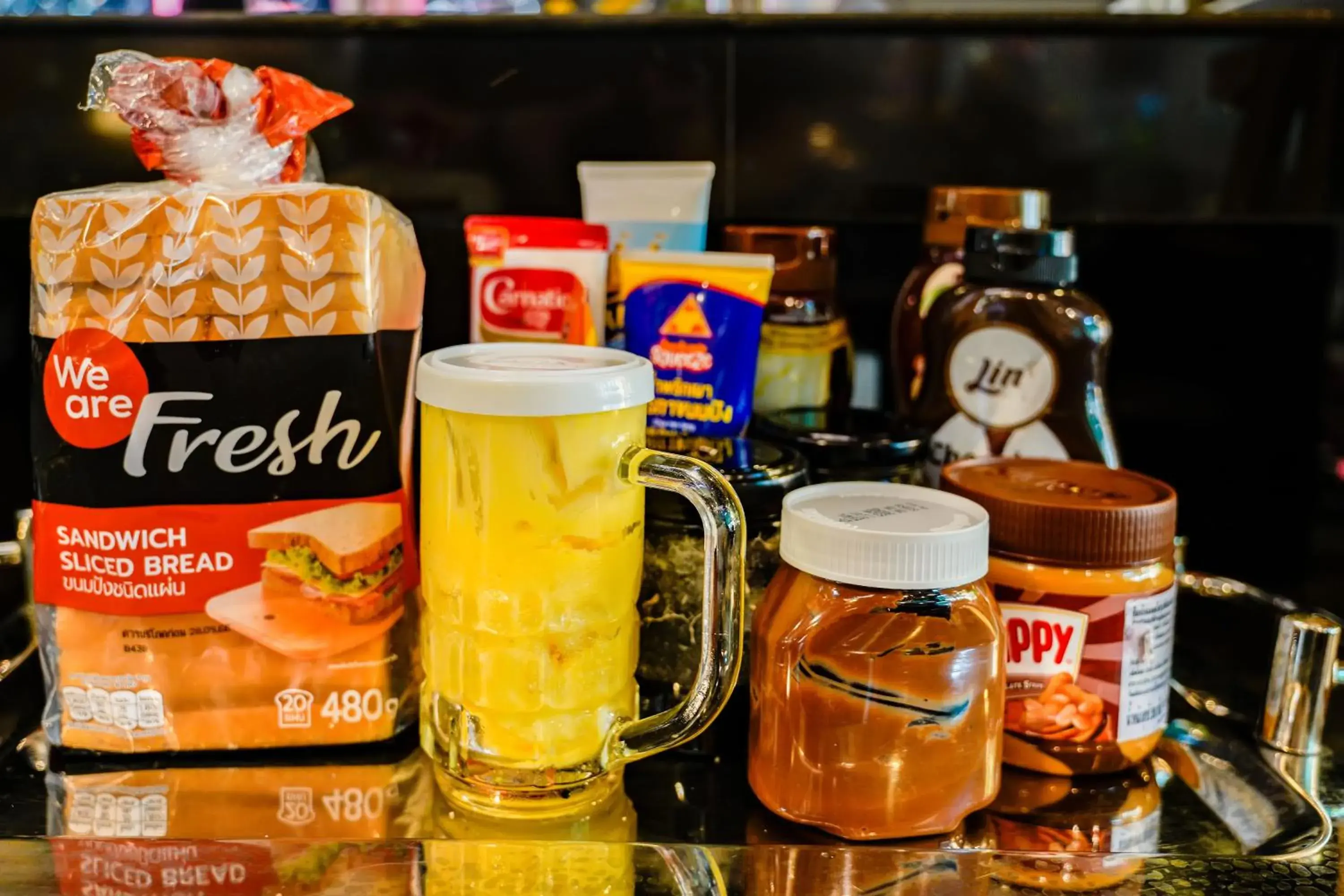 Food and drinks in Happy Garden Resort Betong Food and drinks in Happy Garden Resort Betong