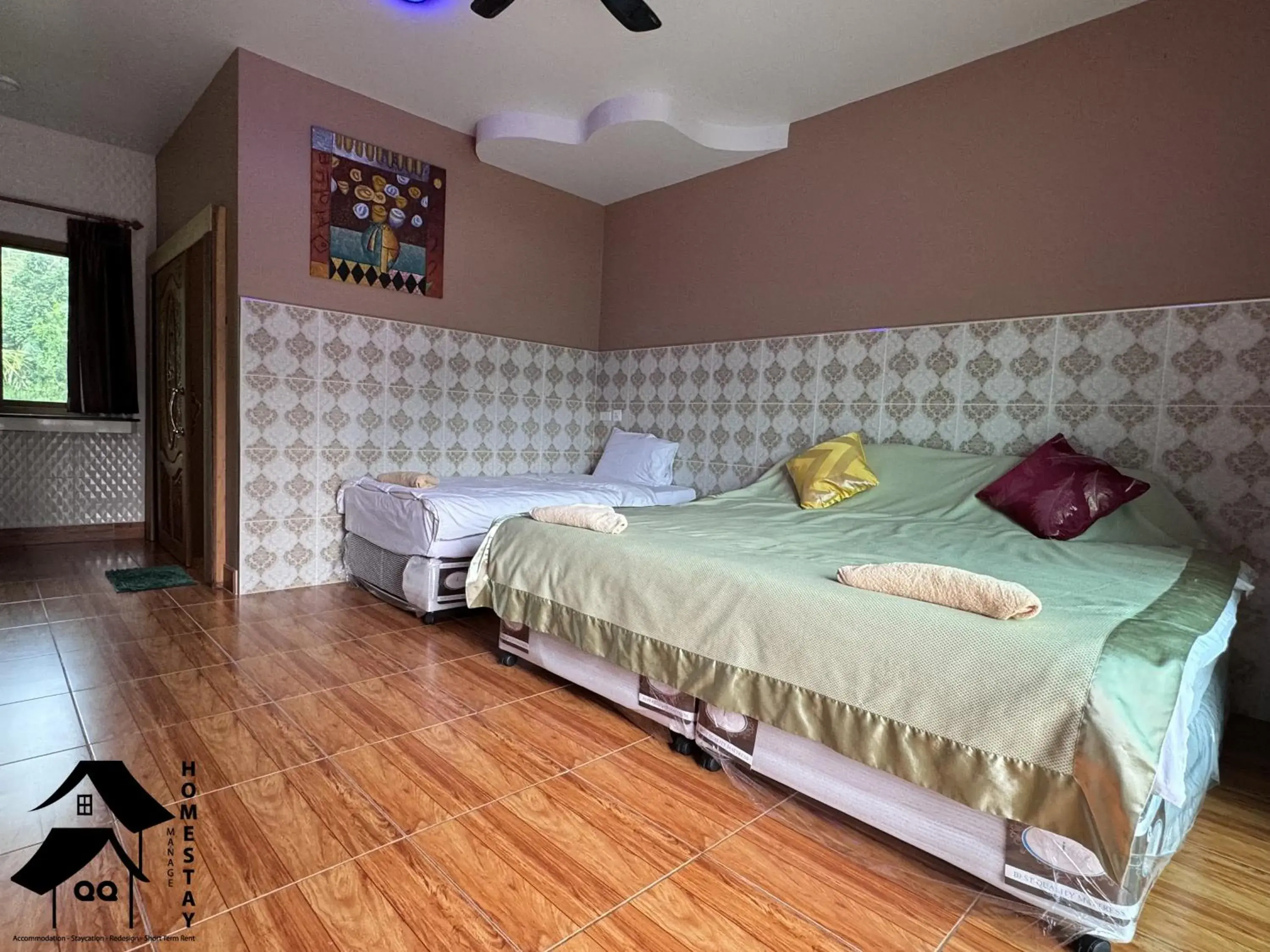 Superior Triple Room in Happy Garden Resort Betong Superior Triple Room in Happy Garden Resort Betong