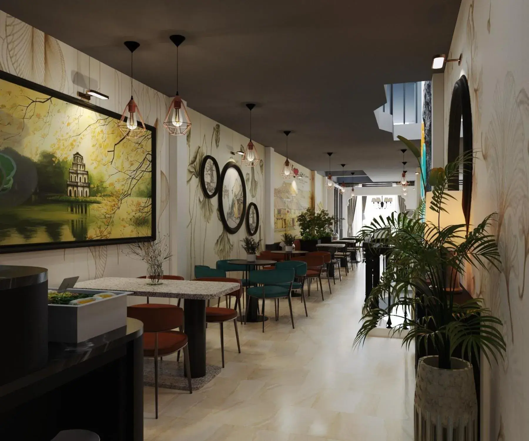 Restaurant/places to eat in Awesome Hanoi Hostel Restaurant/places to eat in Awesome Hanoi Hostel