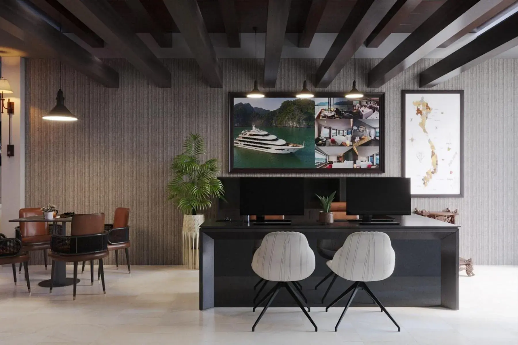 Lobby or reception in Awesome Hanoi Hostel Lobby or reception in Awesome Hanoi Hostel