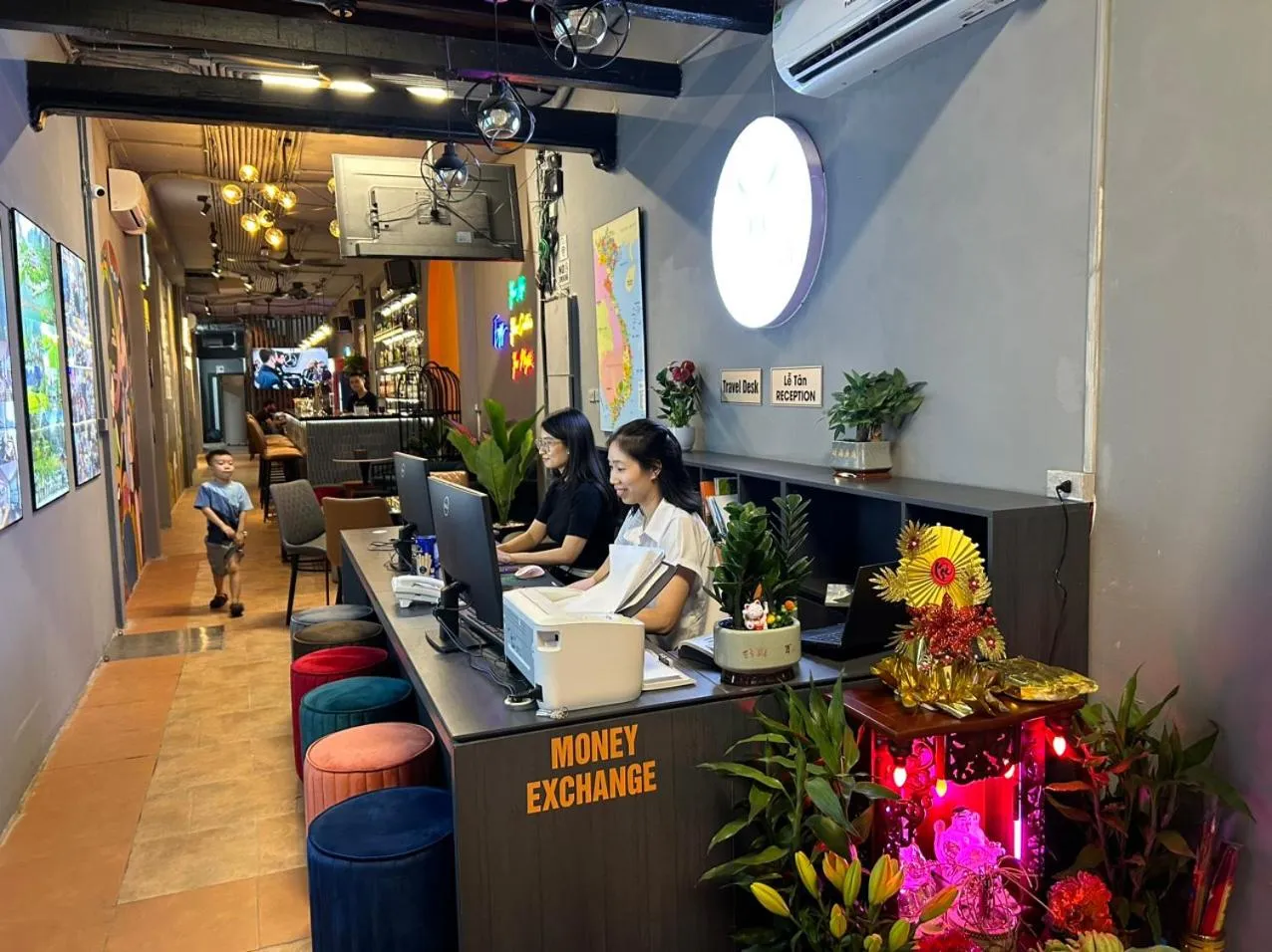 People in Awesome Hanoi Hostel