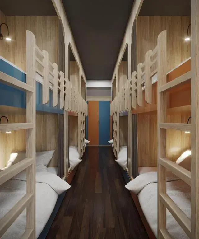 Bed in Awesome Hanoi Hostel Bed in Awesome Hanoi Hostel