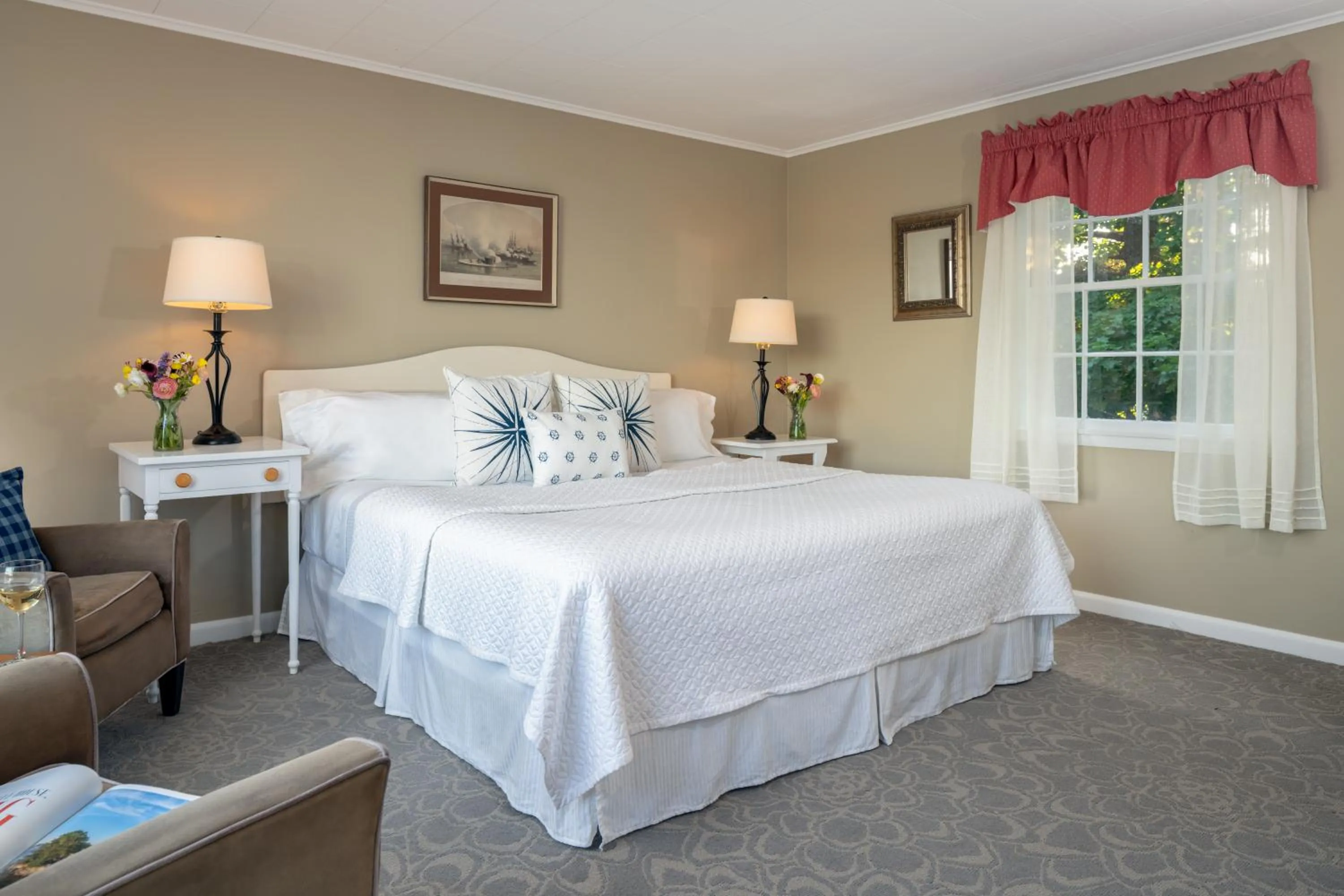 Bedroom, Bed in Dockside Guest Quarters