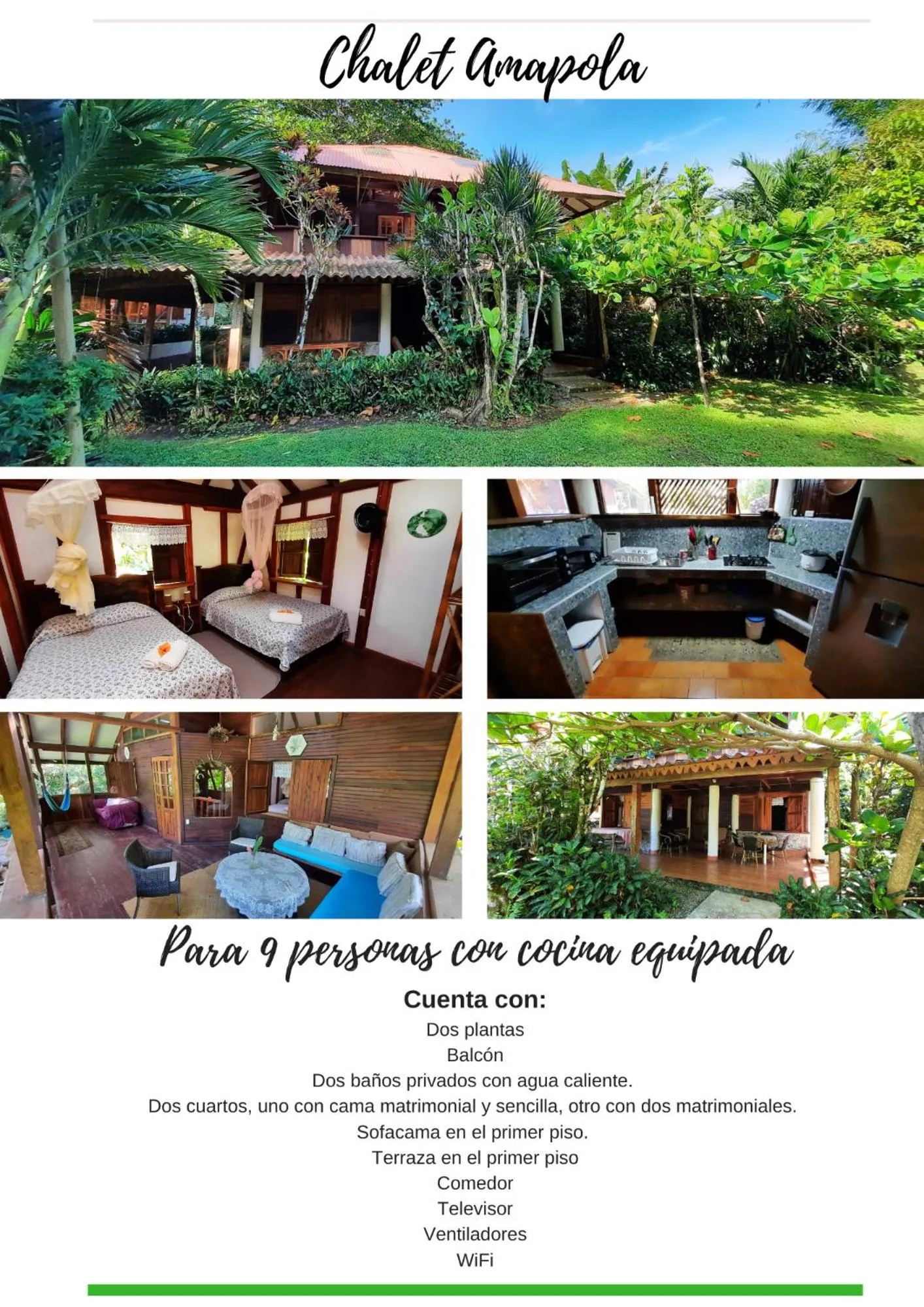 Chalet Y Cabinas Hibiscus