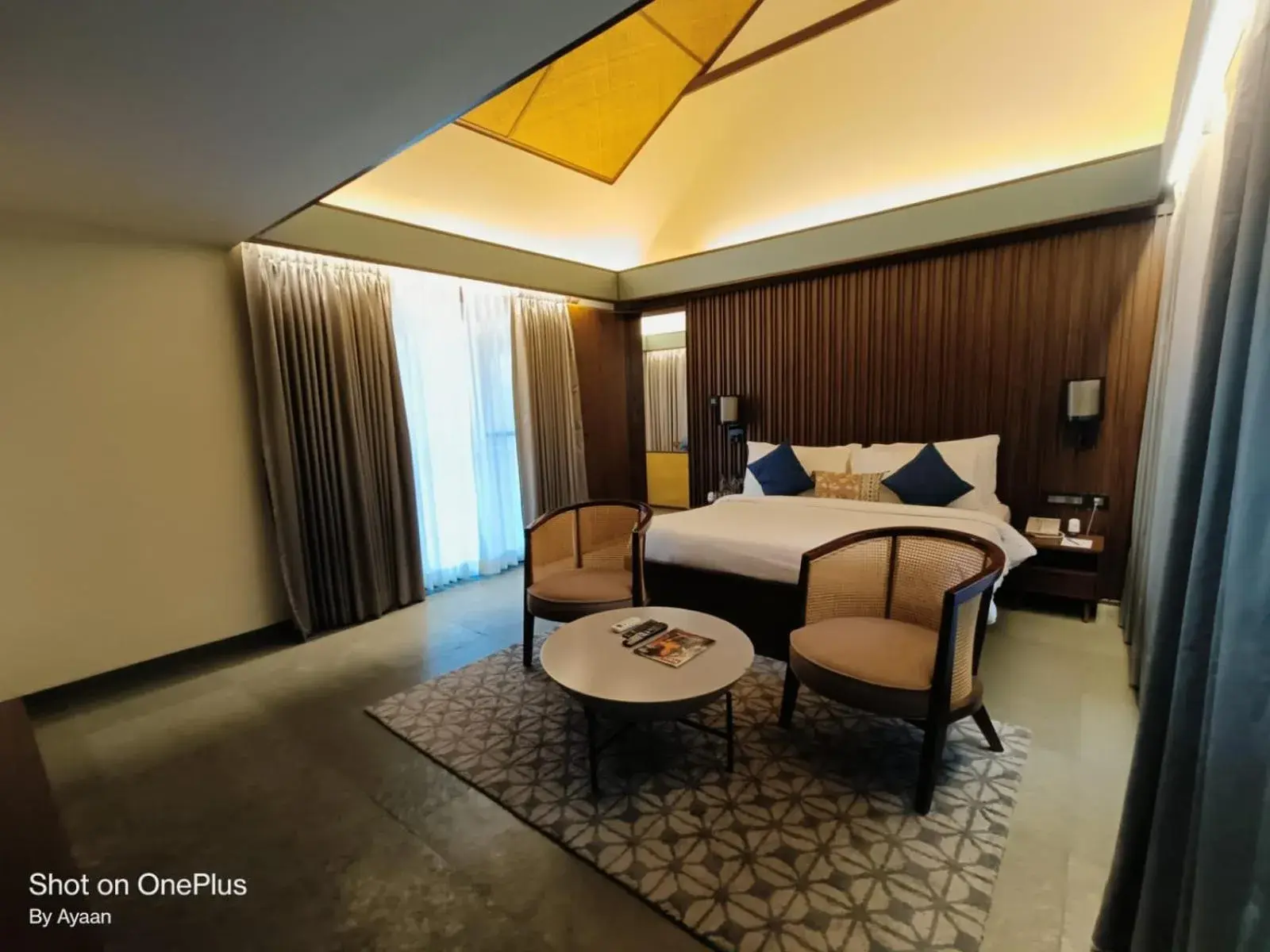 Bed in The Golkonda Resort and Spa Bed in The Golkonda Resort and Spa