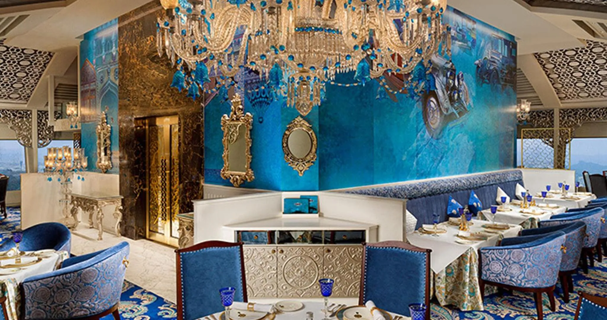 Restaurant/places to eat in The Golkonda Resort and Spa