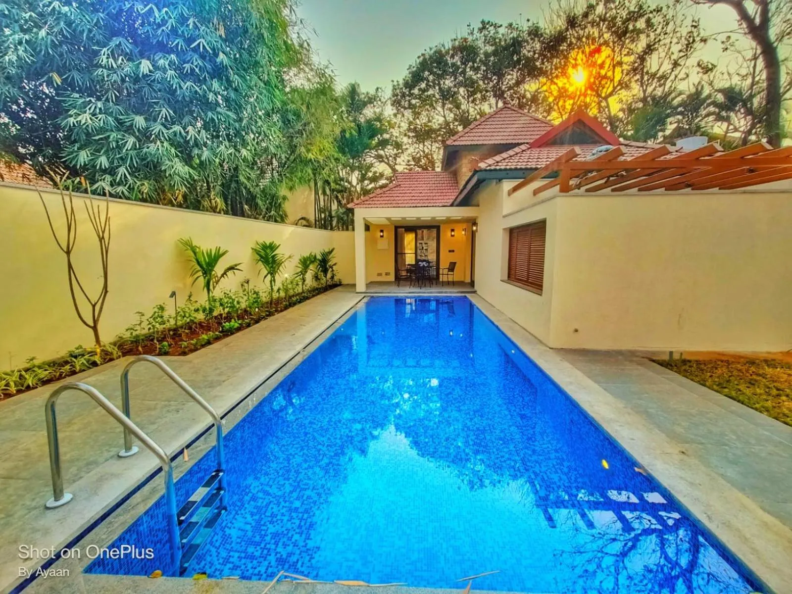 Pool view in The Golkonda Resort and Spa