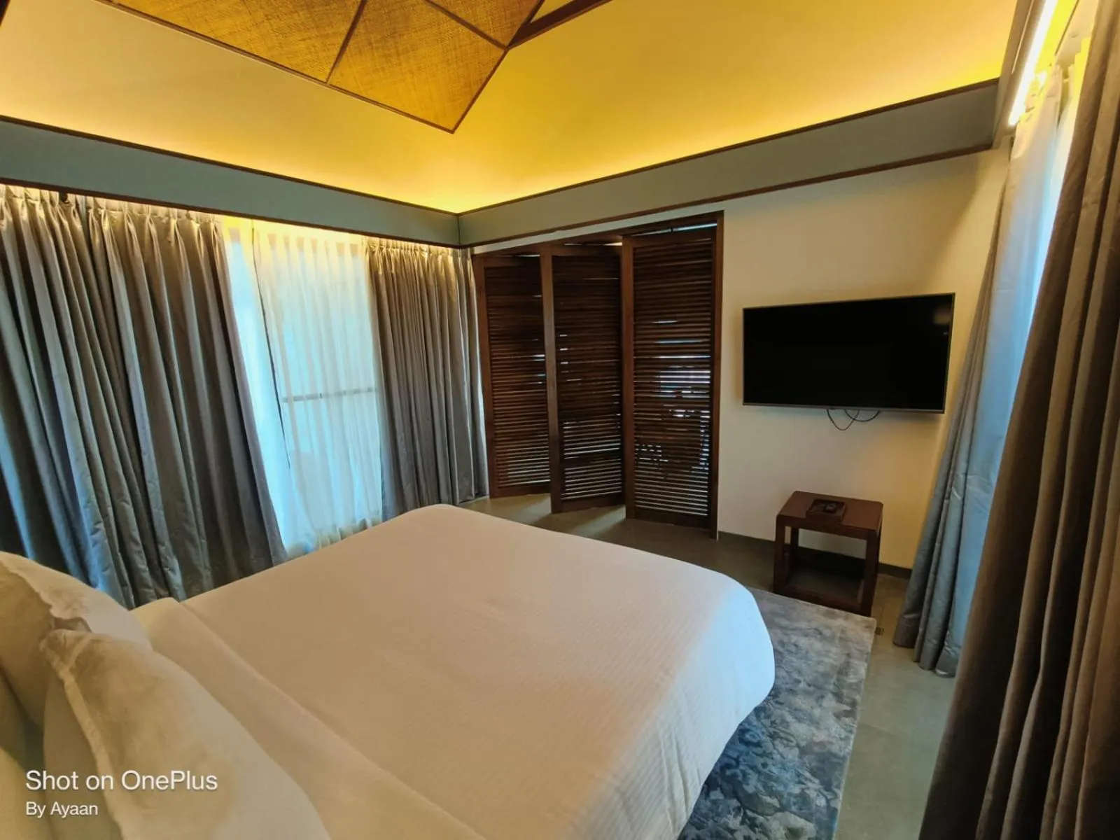 Bed in The Golkonda Resort and Spa