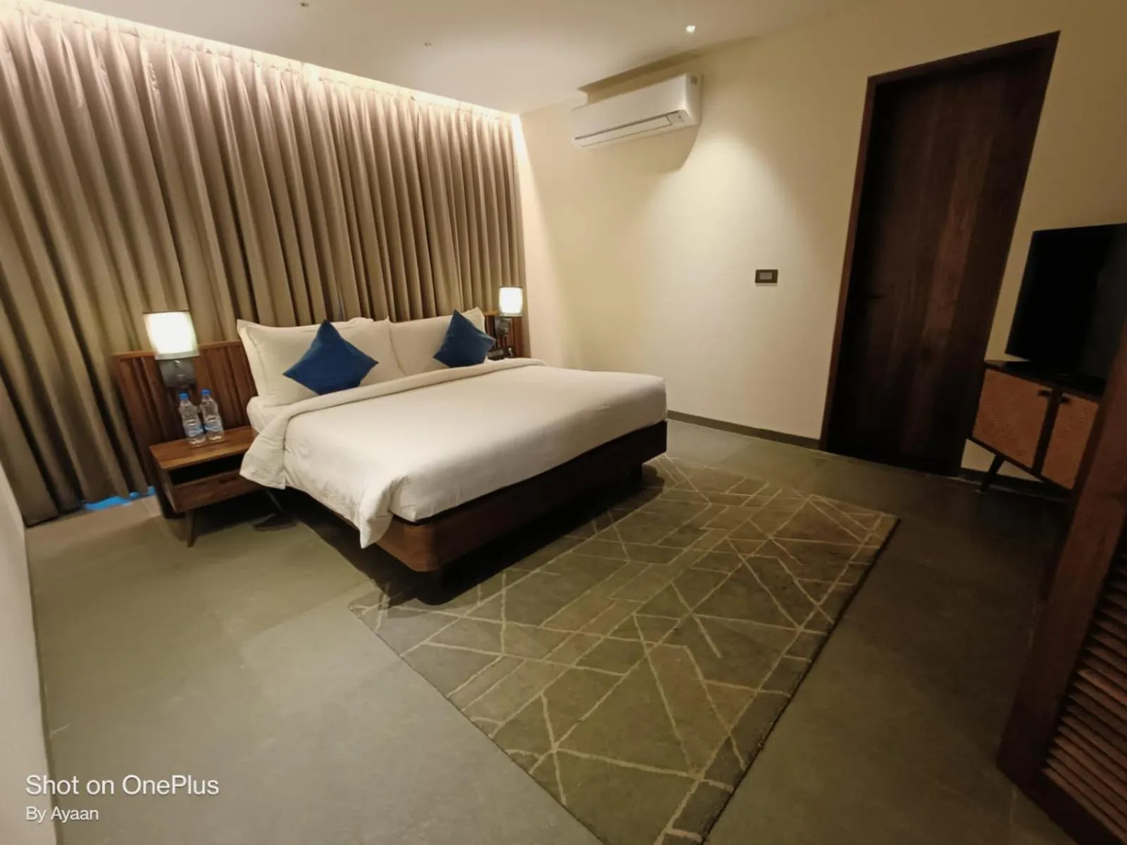 Bed in The Golkonda Resort and Spa