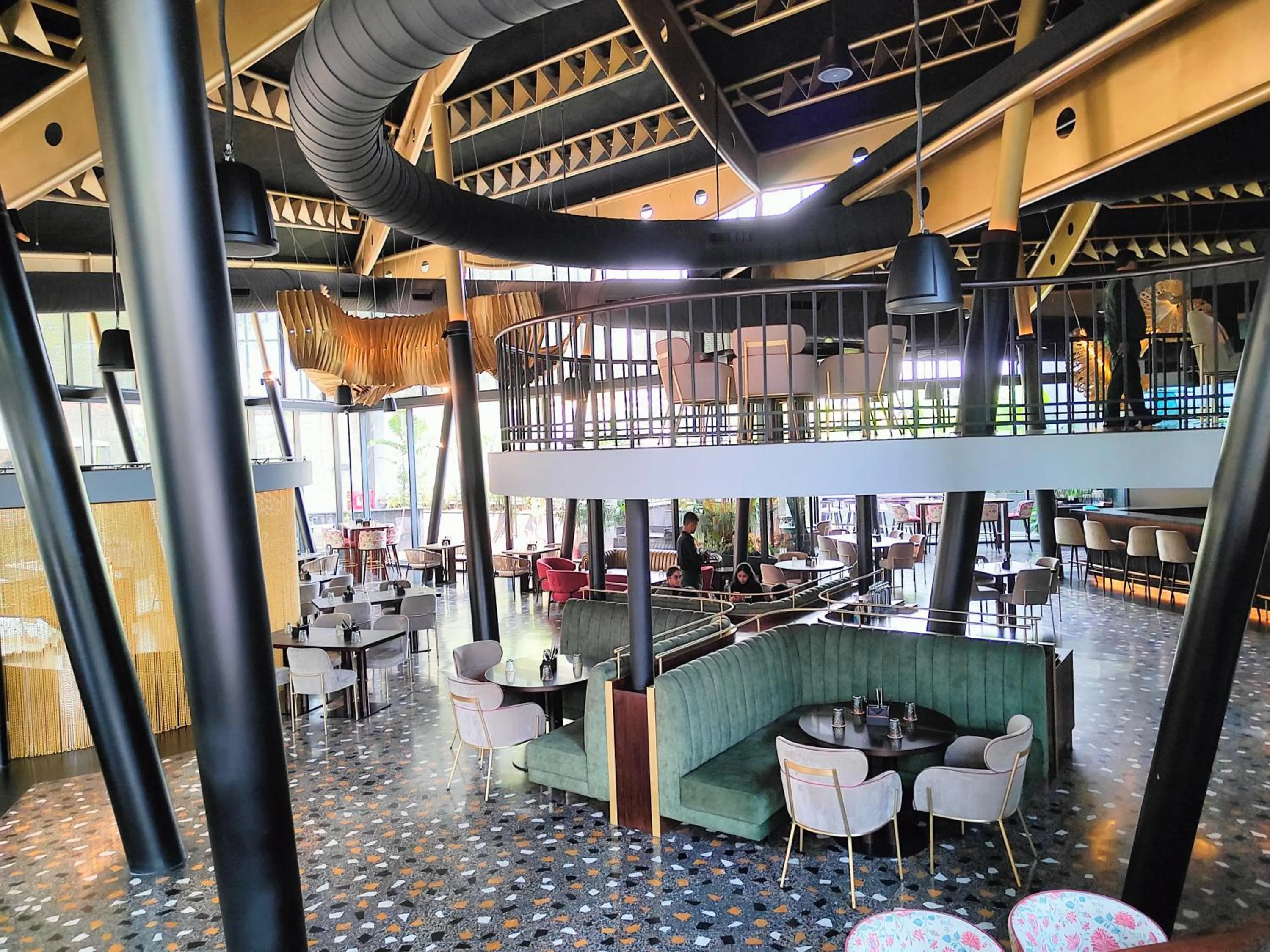 Restaurant/places to eat in The Golkonda Resort and Spa