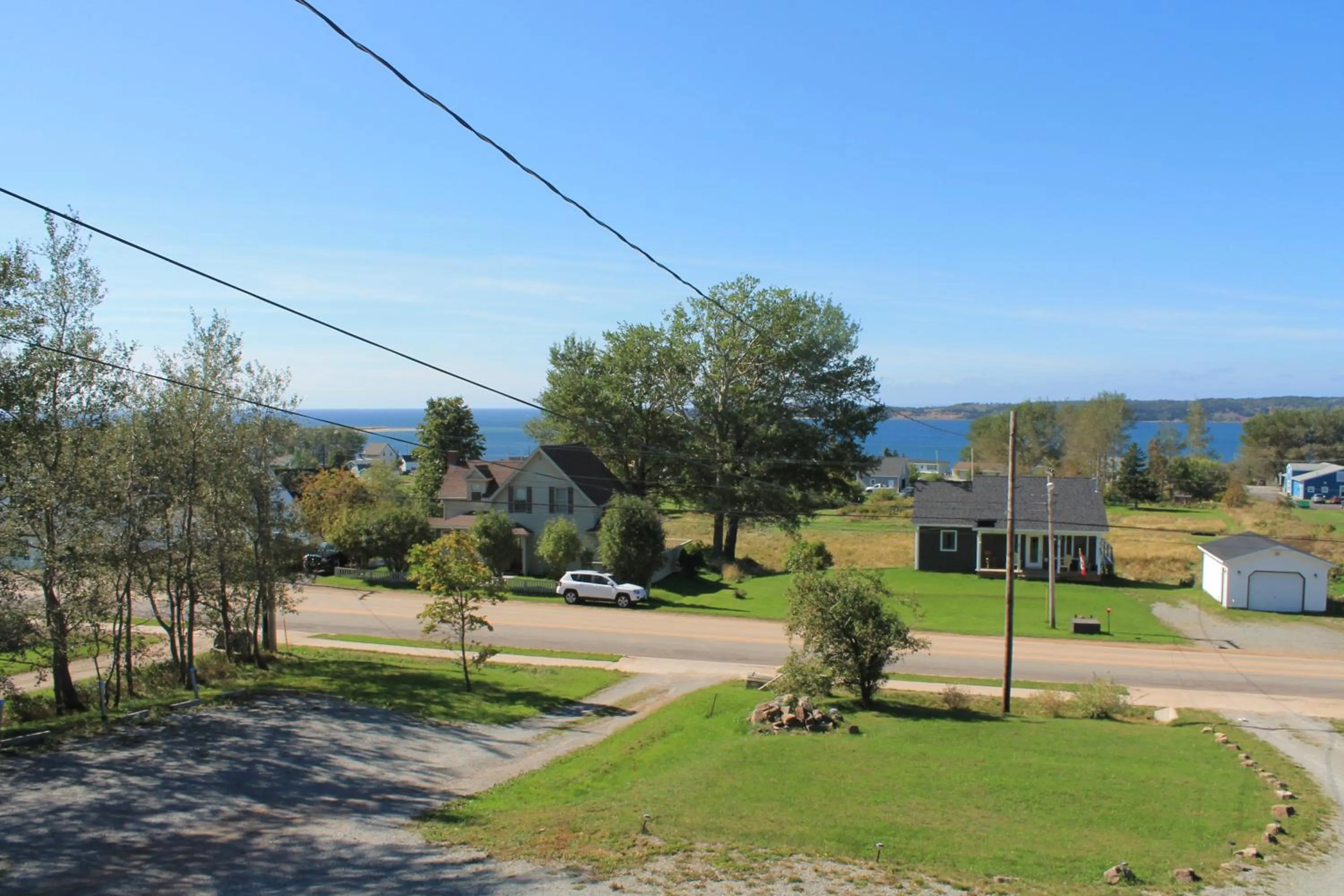 Sea view in The Fiddle and the Sea Bed and Breakfast