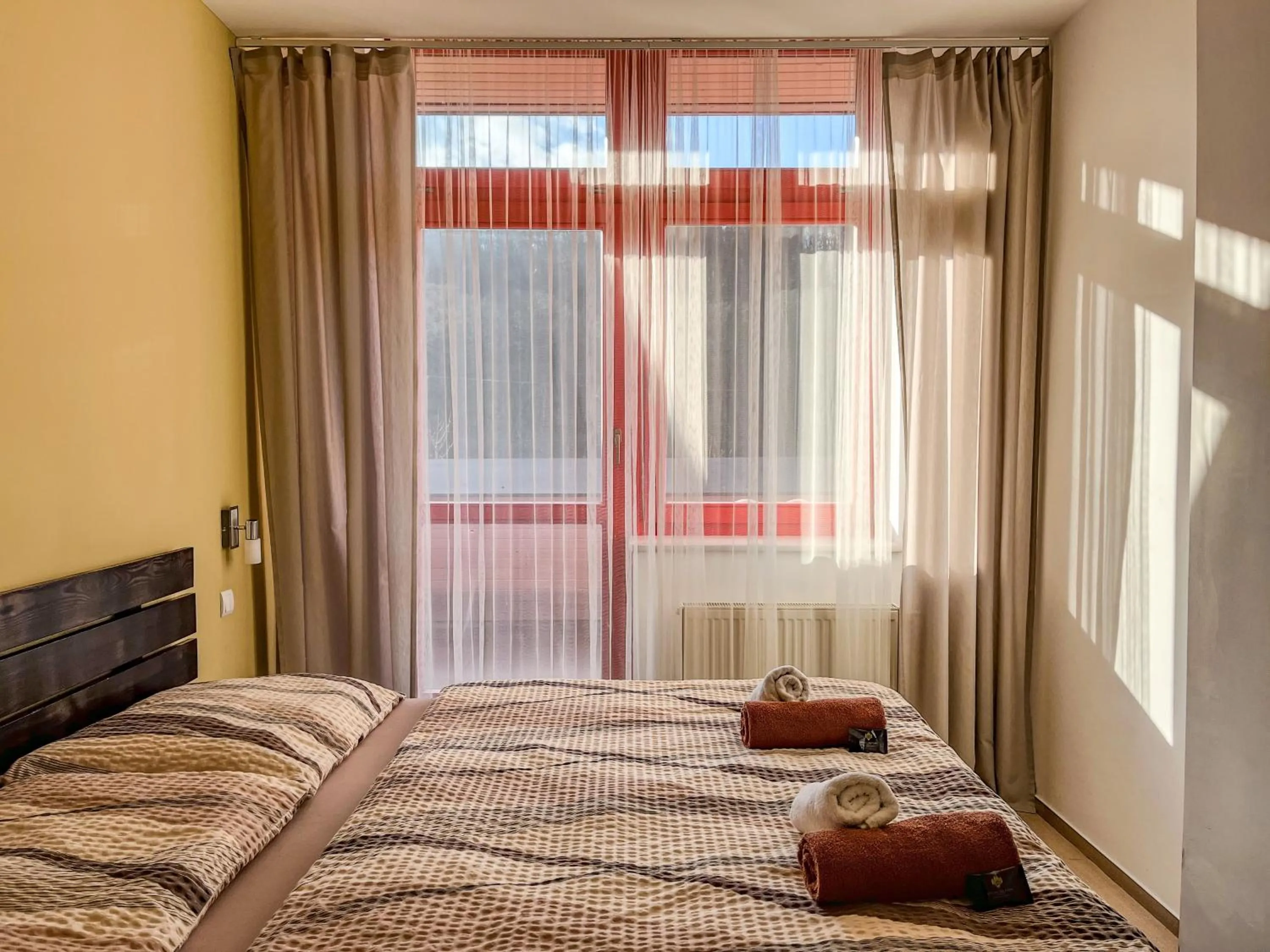 Property building, Bed in Hotel Belaria Resort - wellness, bazén