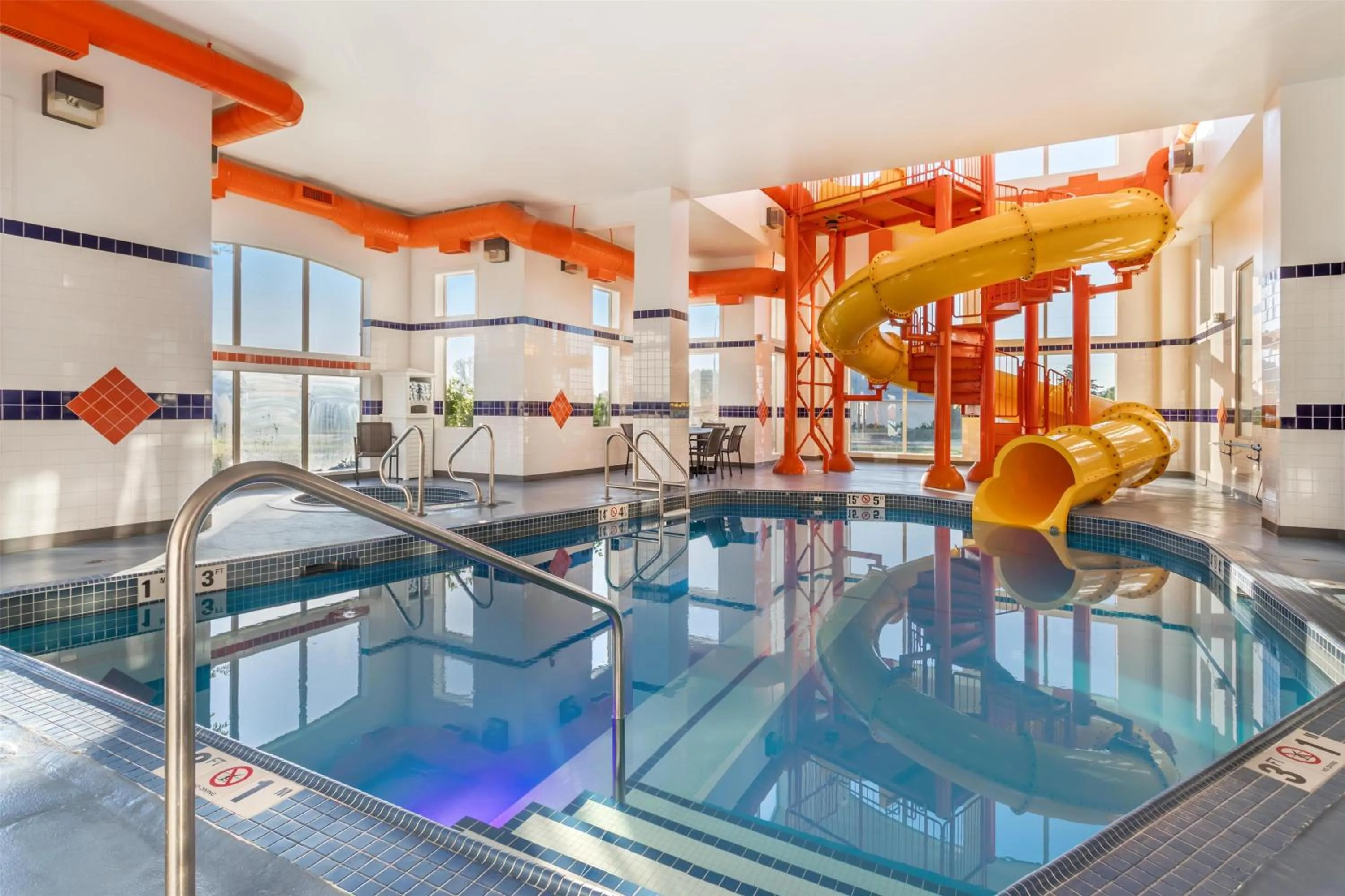 Pool view in Best Western Plus Service Inn & Suites