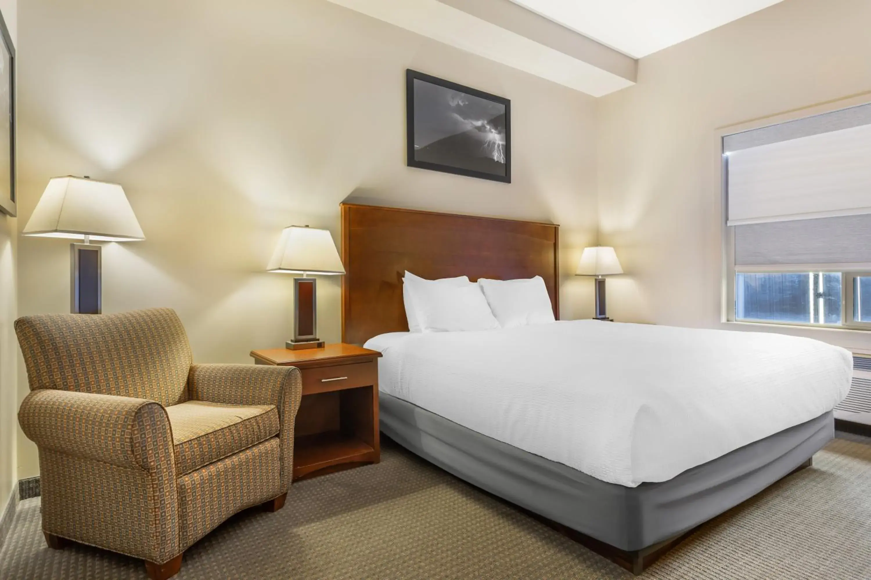 King Room with Roll-In Shower - Mobility Accessible in Best Western Plus Service Inn & Suites King Room with Roll-In Shower - Mobility Accessible in Best Western Plus Service Inn & Suites