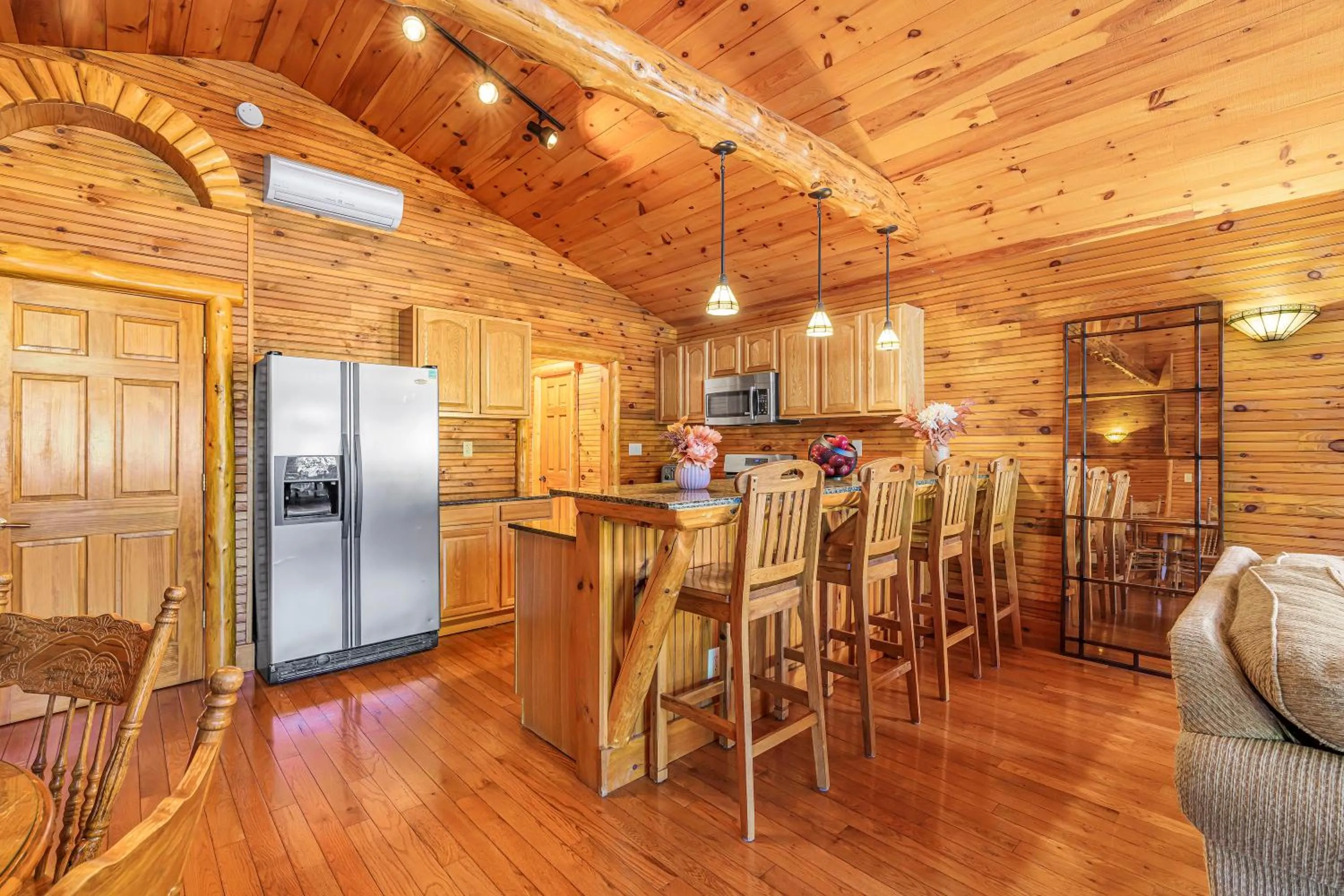 Kitchen or kitchenette in The Alpine Lodge