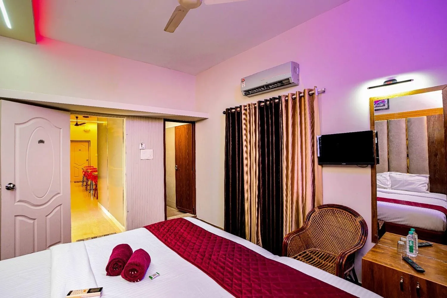 Bed in RAGAM RESORT
