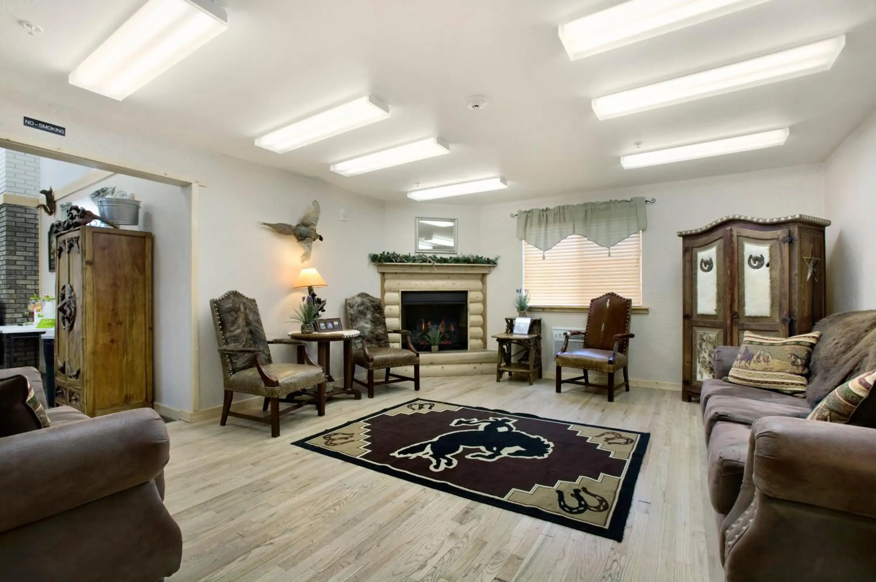 Lobby or reception in Super 8 by Wyndham Powell Lobby or reception in Super 8 by Wyndham Powell