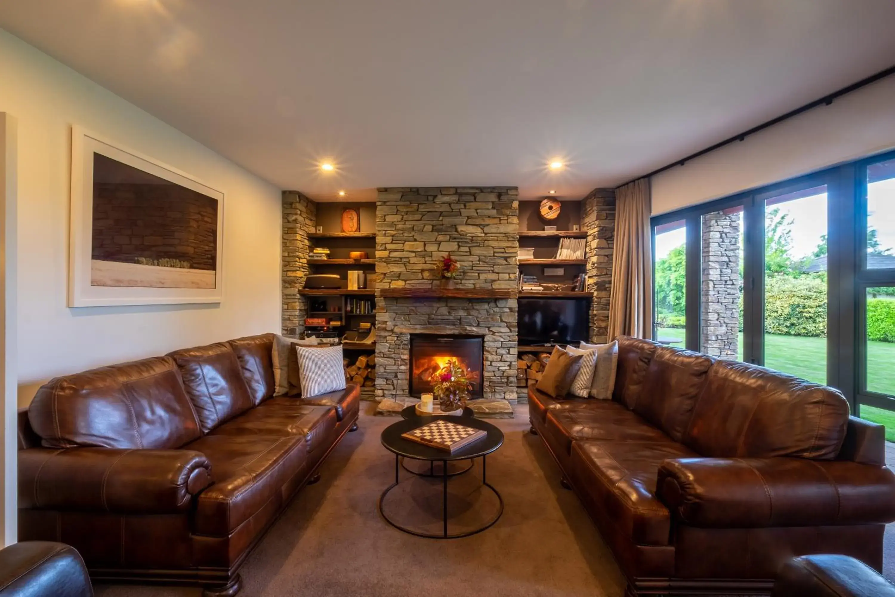 Living room in Lime Tree Lodge Living room in Lime Tree Lodge