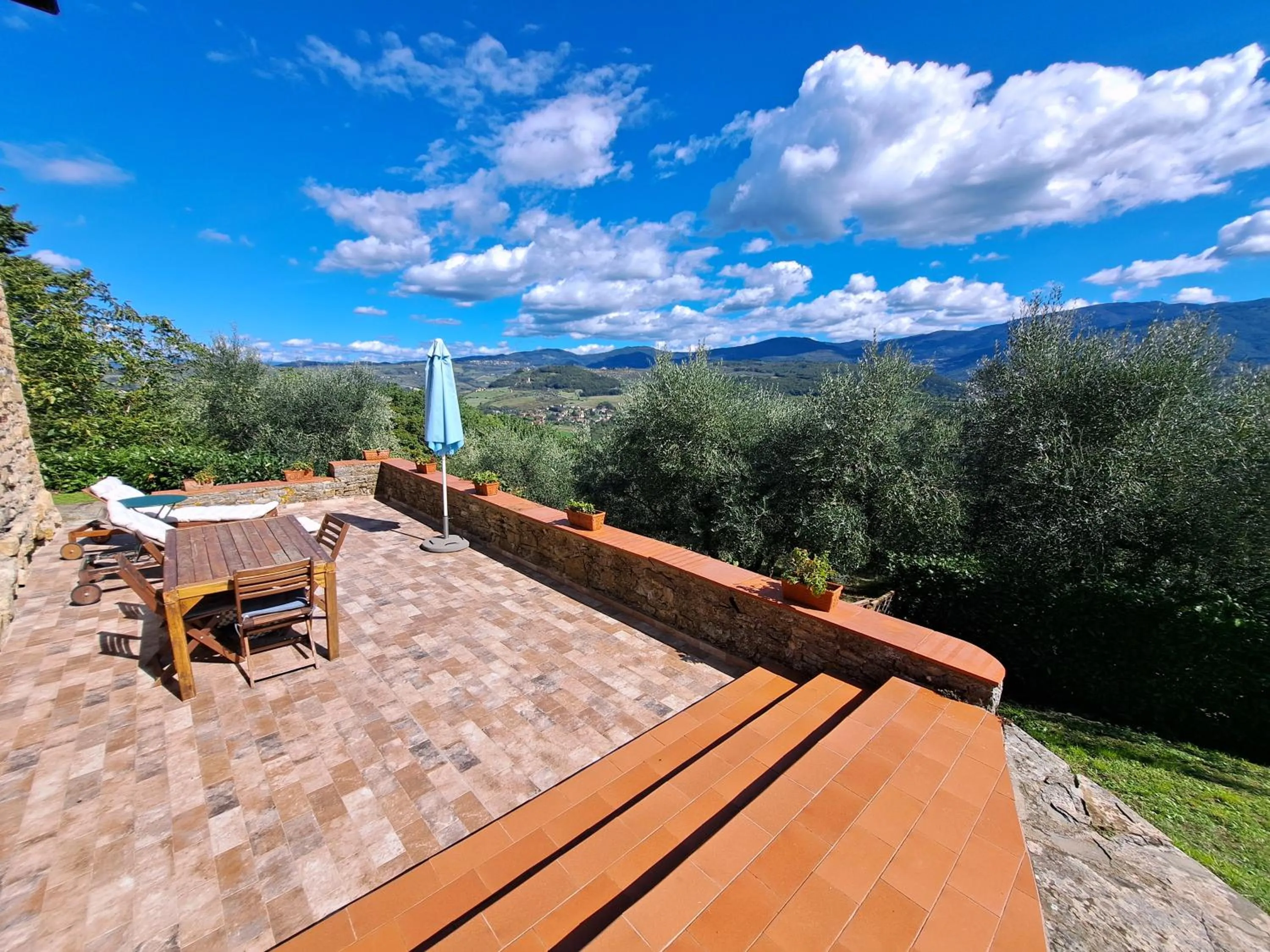 Balcony/Terrace in La Favilletta Casa Vacanze
