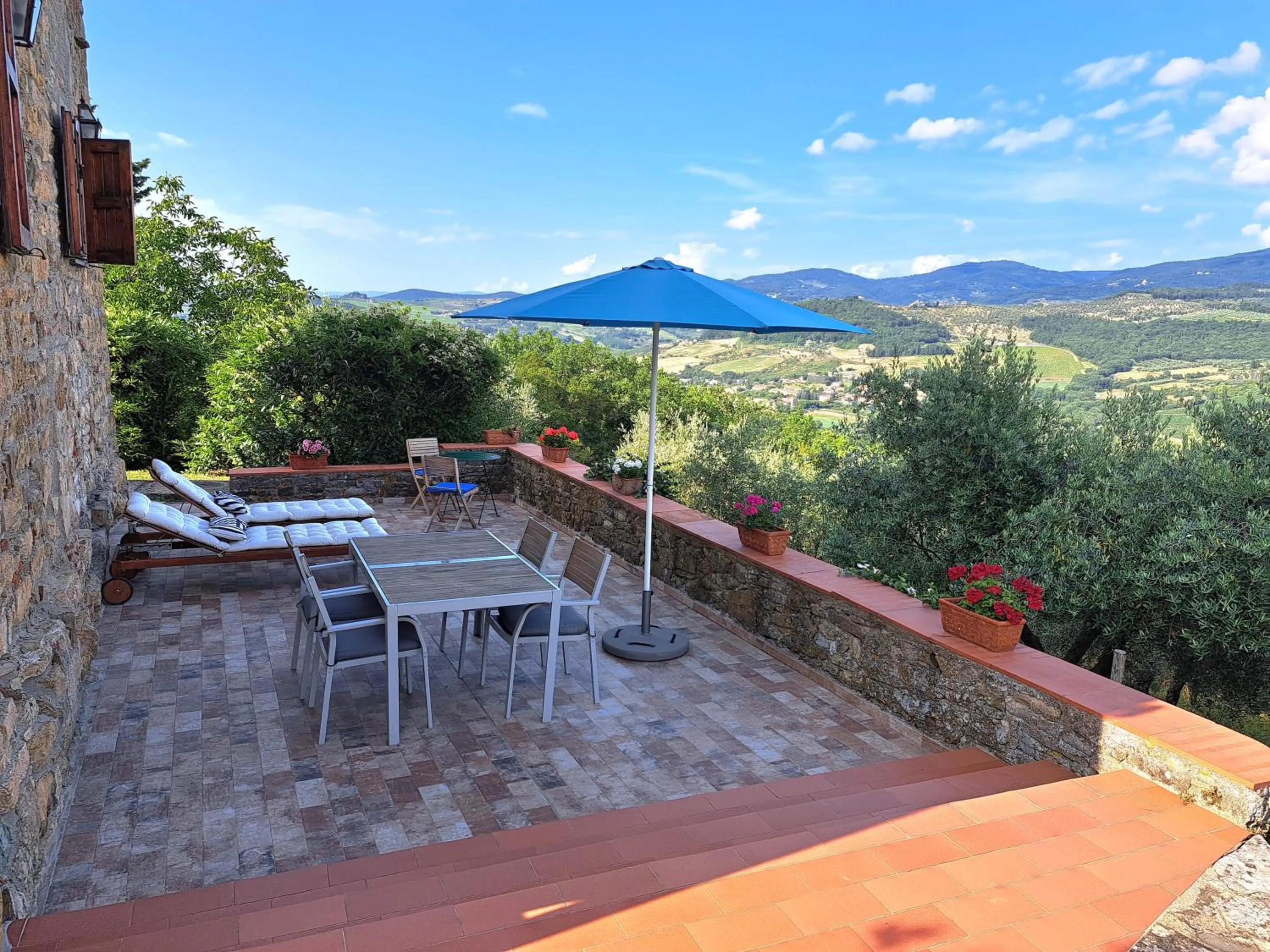 Balcony/Terrace in La Favilletta Casa Vacanze