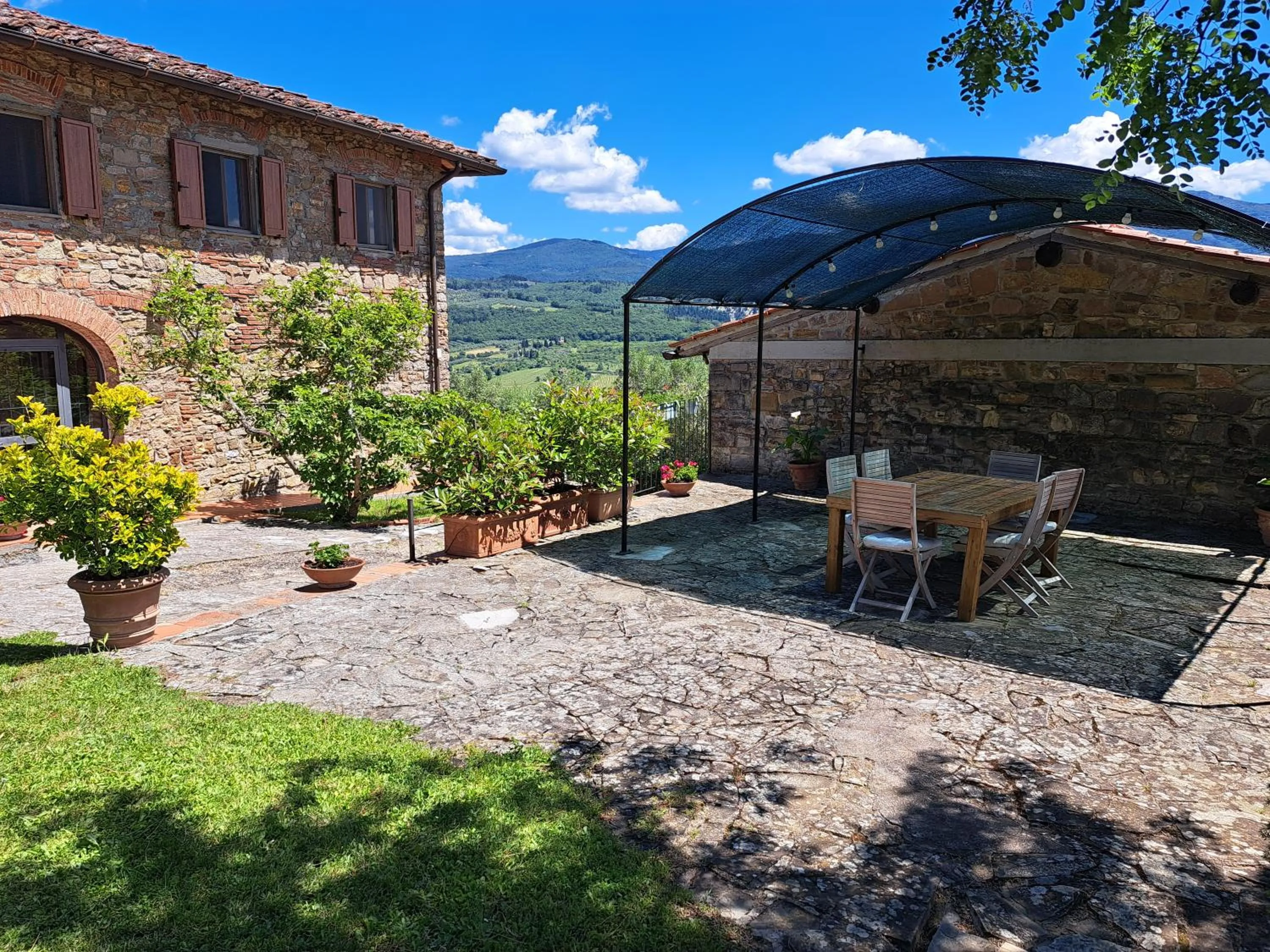 Balcony/Terrace in La Favilletta Casa Vacanze