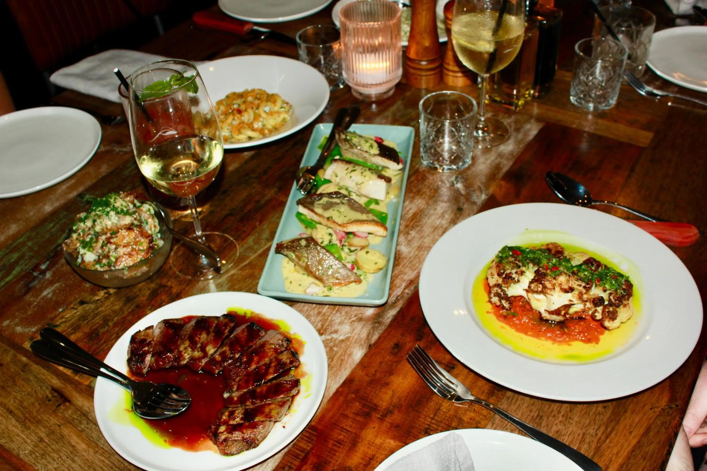 Food close-up in The Mayfair Emerald