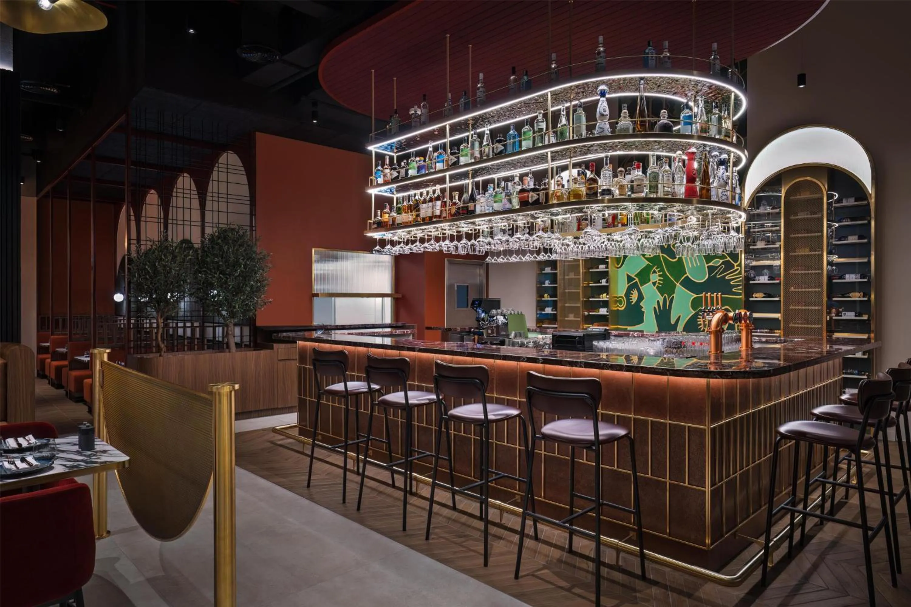 Lounge or bar in Embassy Suites By Hilton Dubai Business Bay