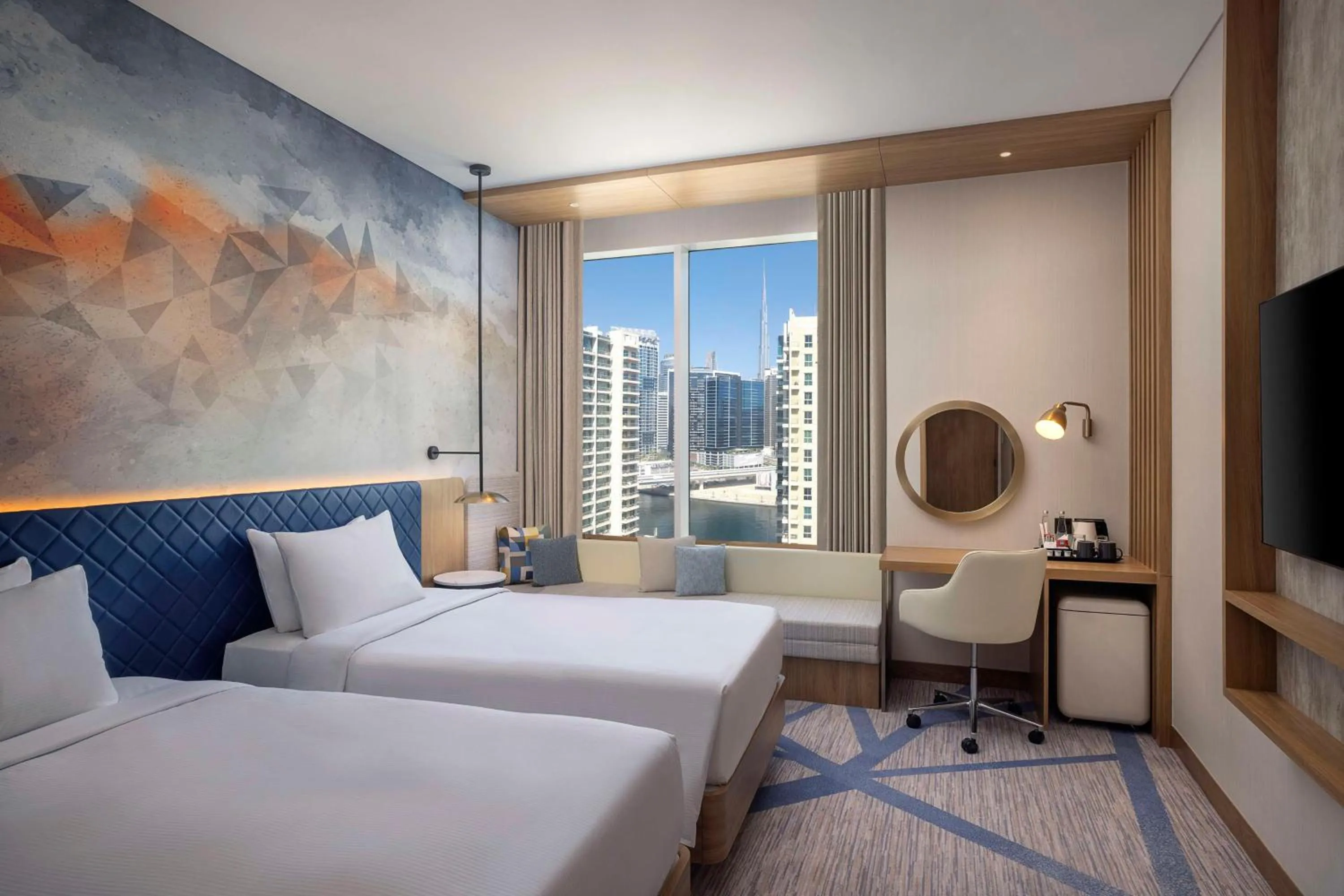 Twin Room in Hilton Garden Inn Dubai Business Bay