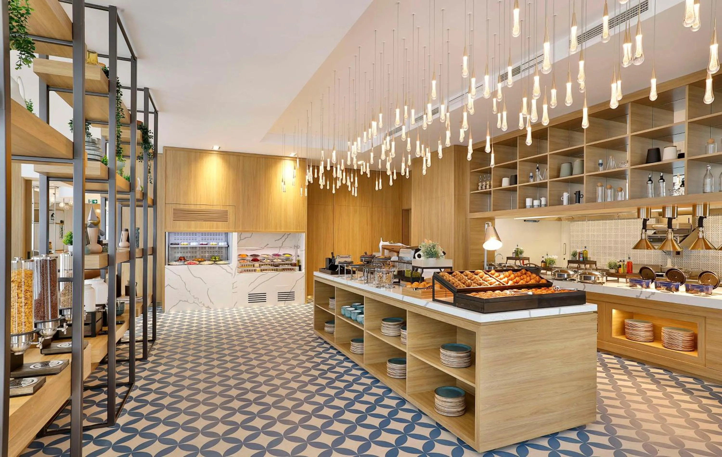 Restaurant/places to eat in Hilton Garden Inn Dubai Business Bay