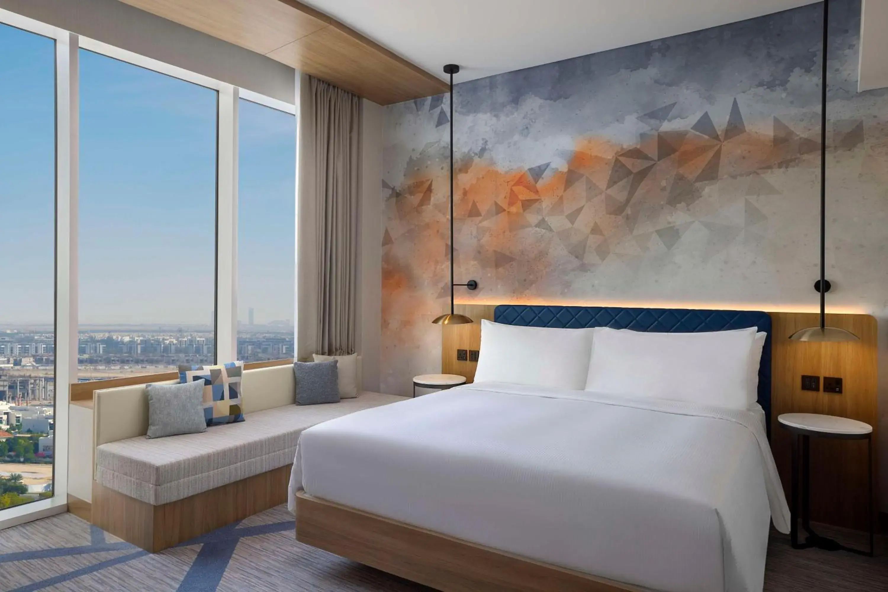 King Room in Hilton Garden Inn Dubai Business Bay King Room in Hilton Garden Inn Dubai Business Bay